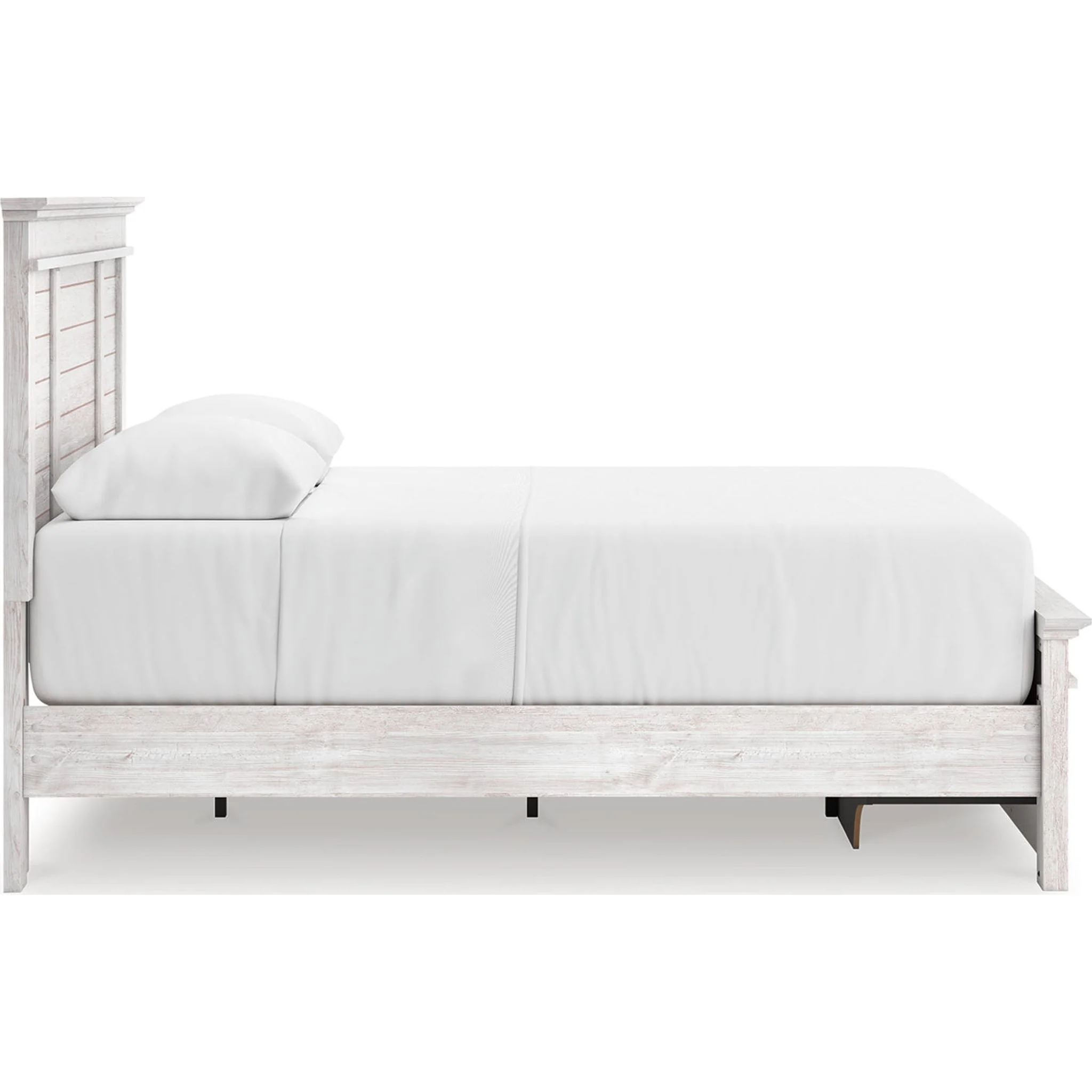 Makidern Queen Storage Bed - Whitewash - Image 9