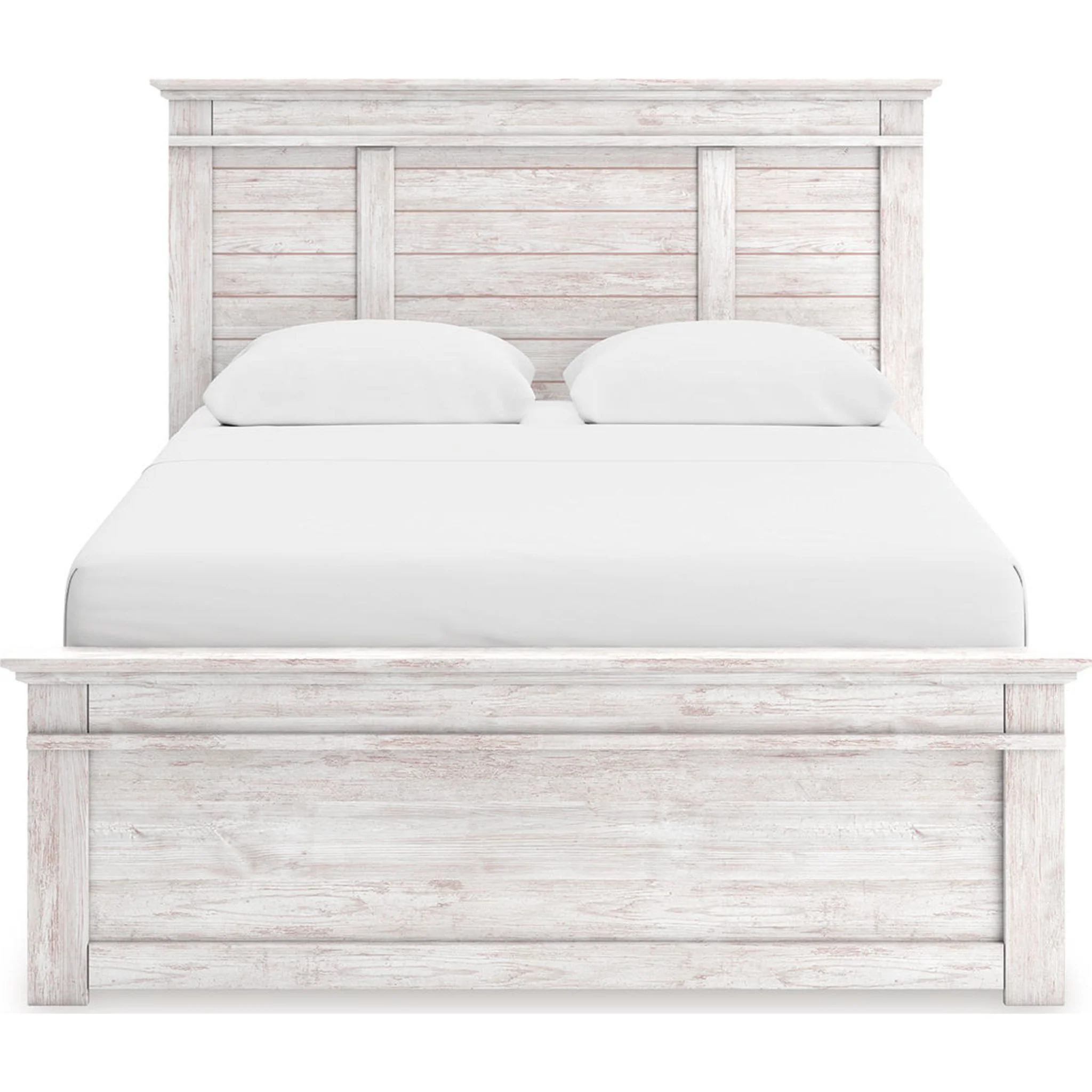 Makidern Queen Storage Bed - Whitewash - Image 6