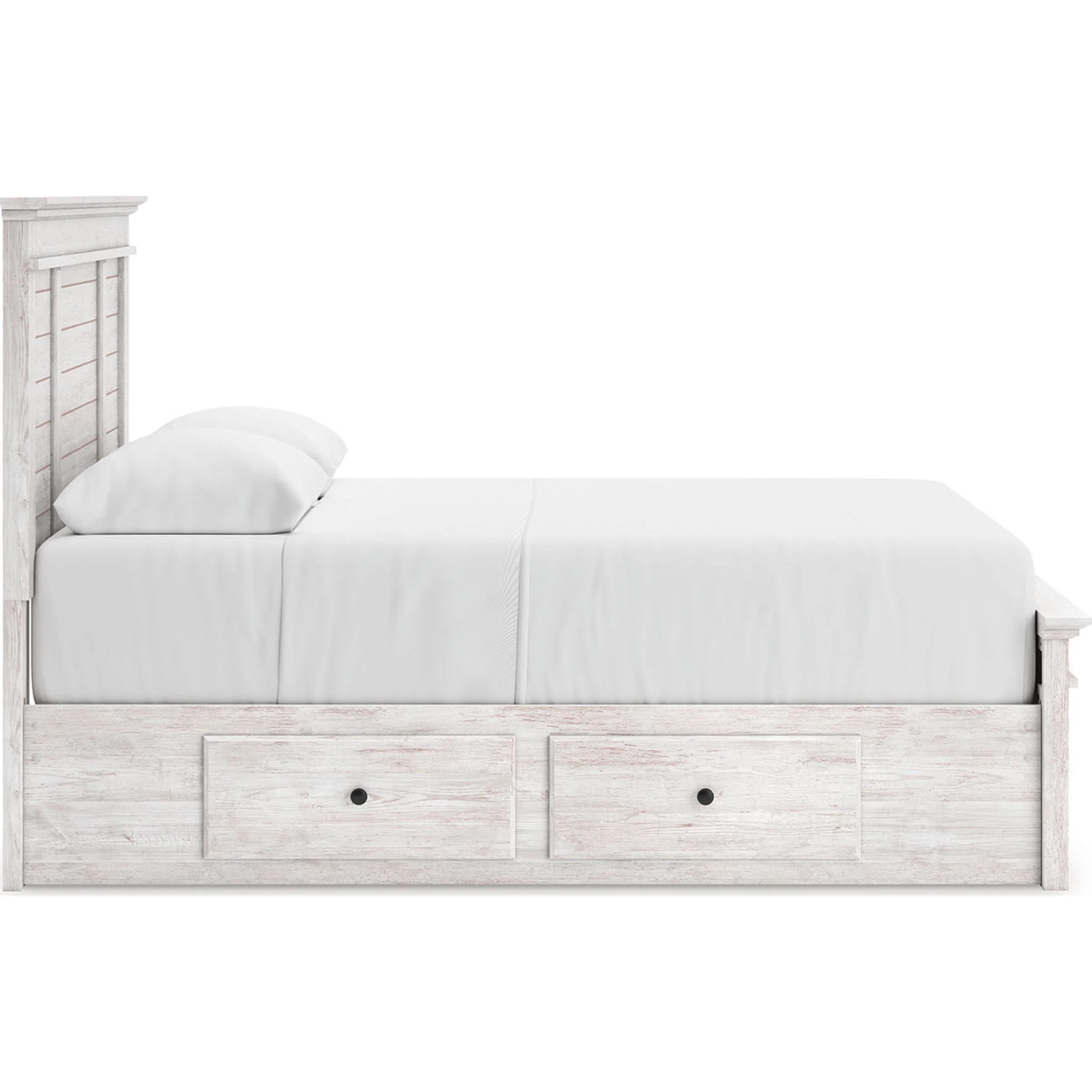 Makidern Queen Storage Bed - Whitewash - Image 8