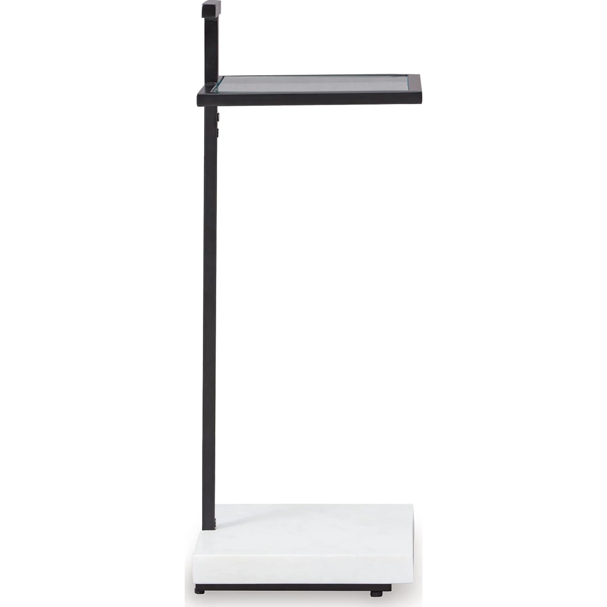 Mannill Accent Table - Black/White - Image 4