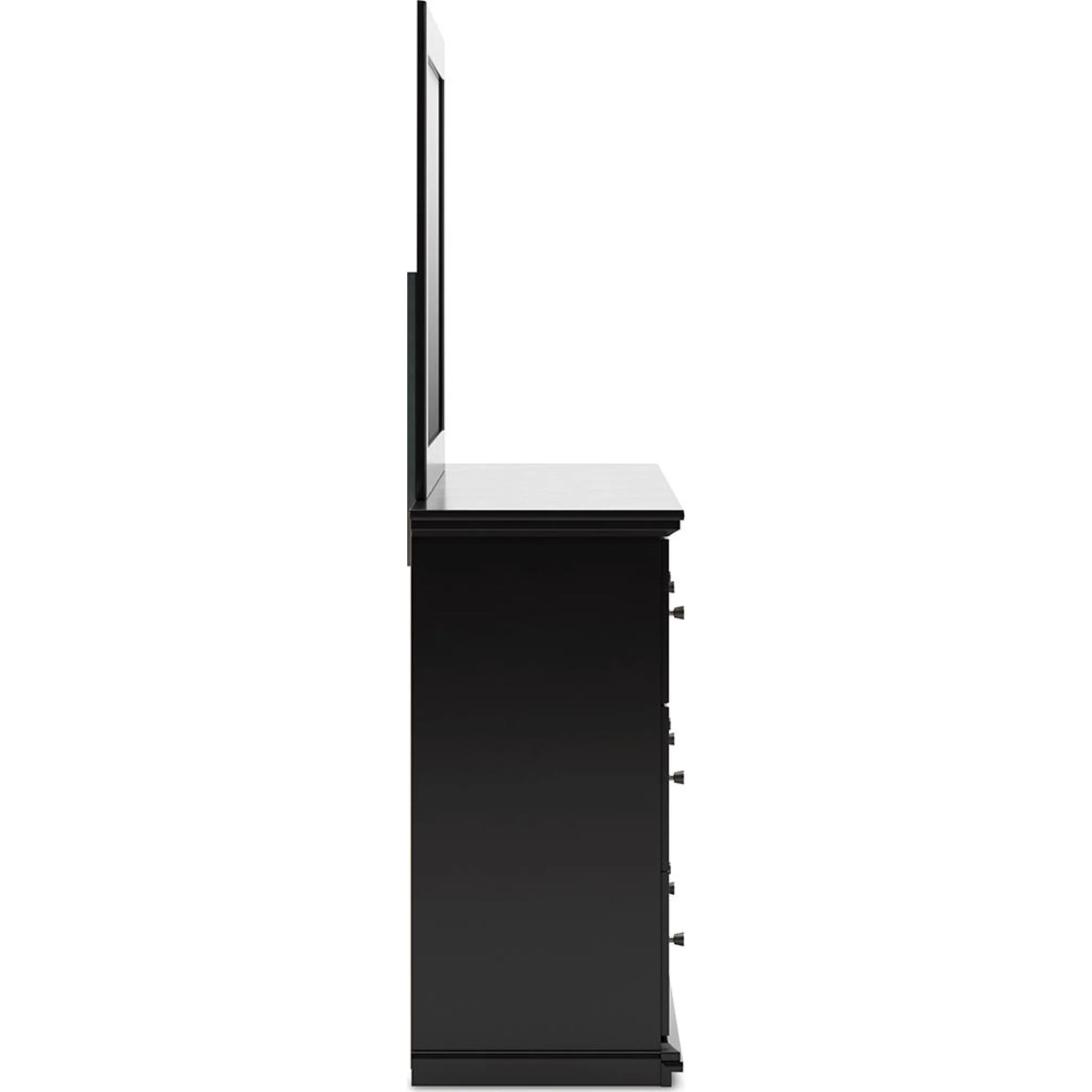 Maribel 6 Piece Panel Bedroom - Black - Image 10