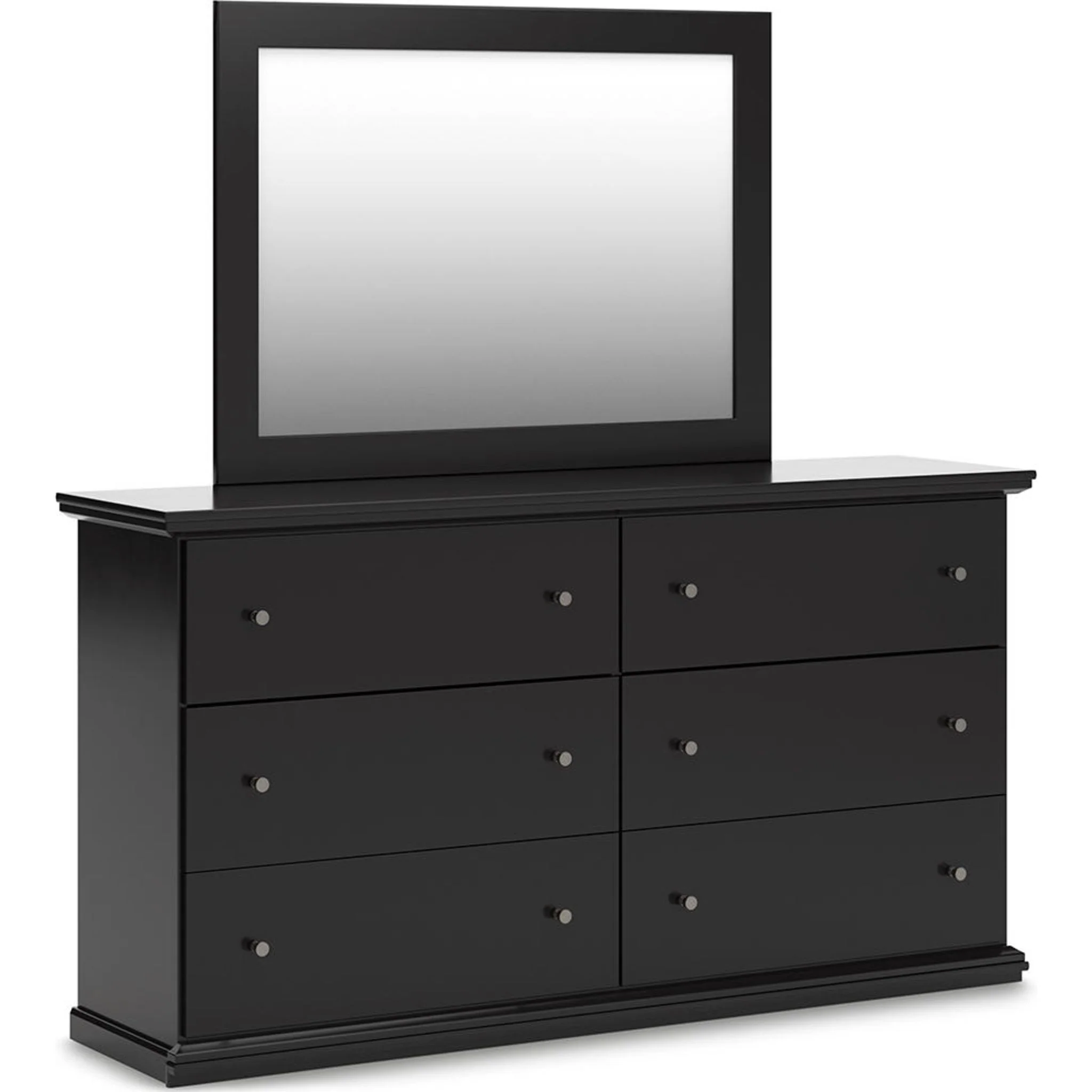 Maribel 6 Piece Panel Bedroom - Black - Image 30