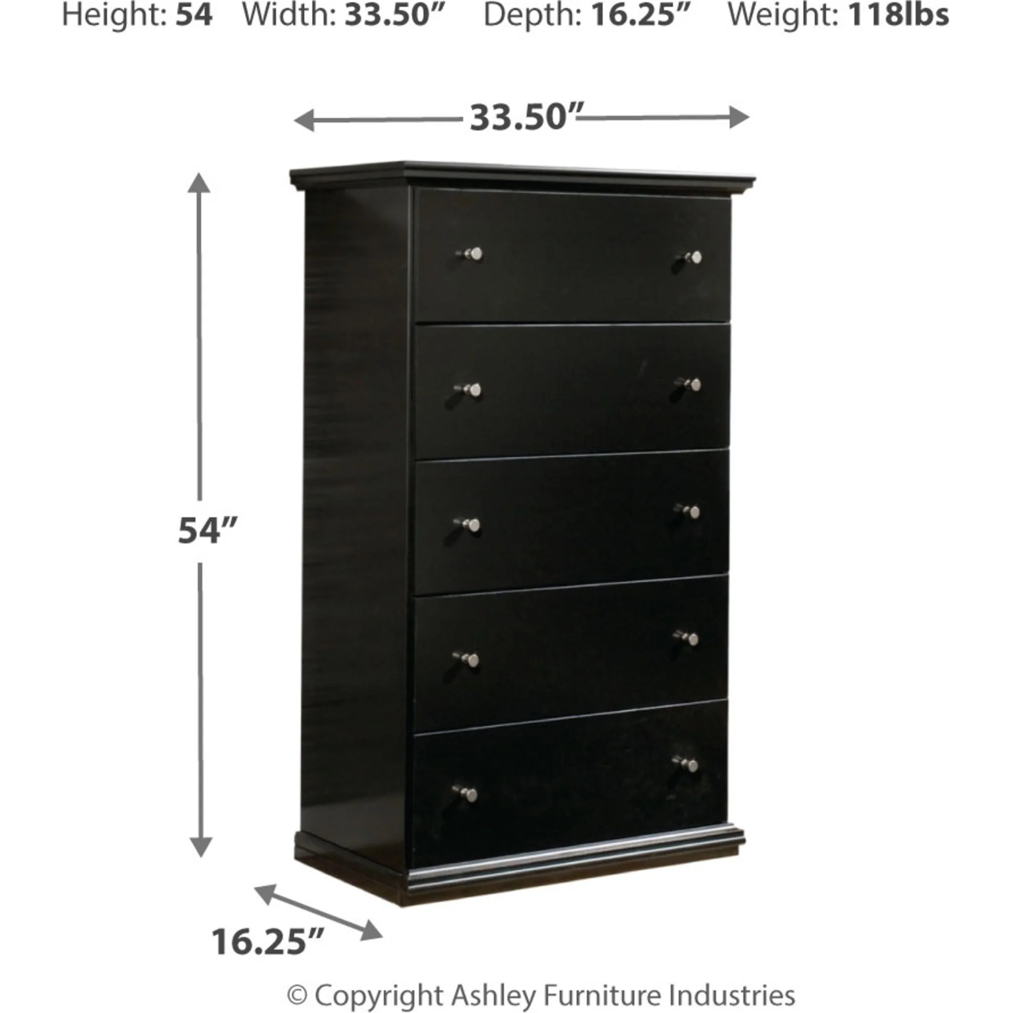 Maribel Chest - Black - Image 4