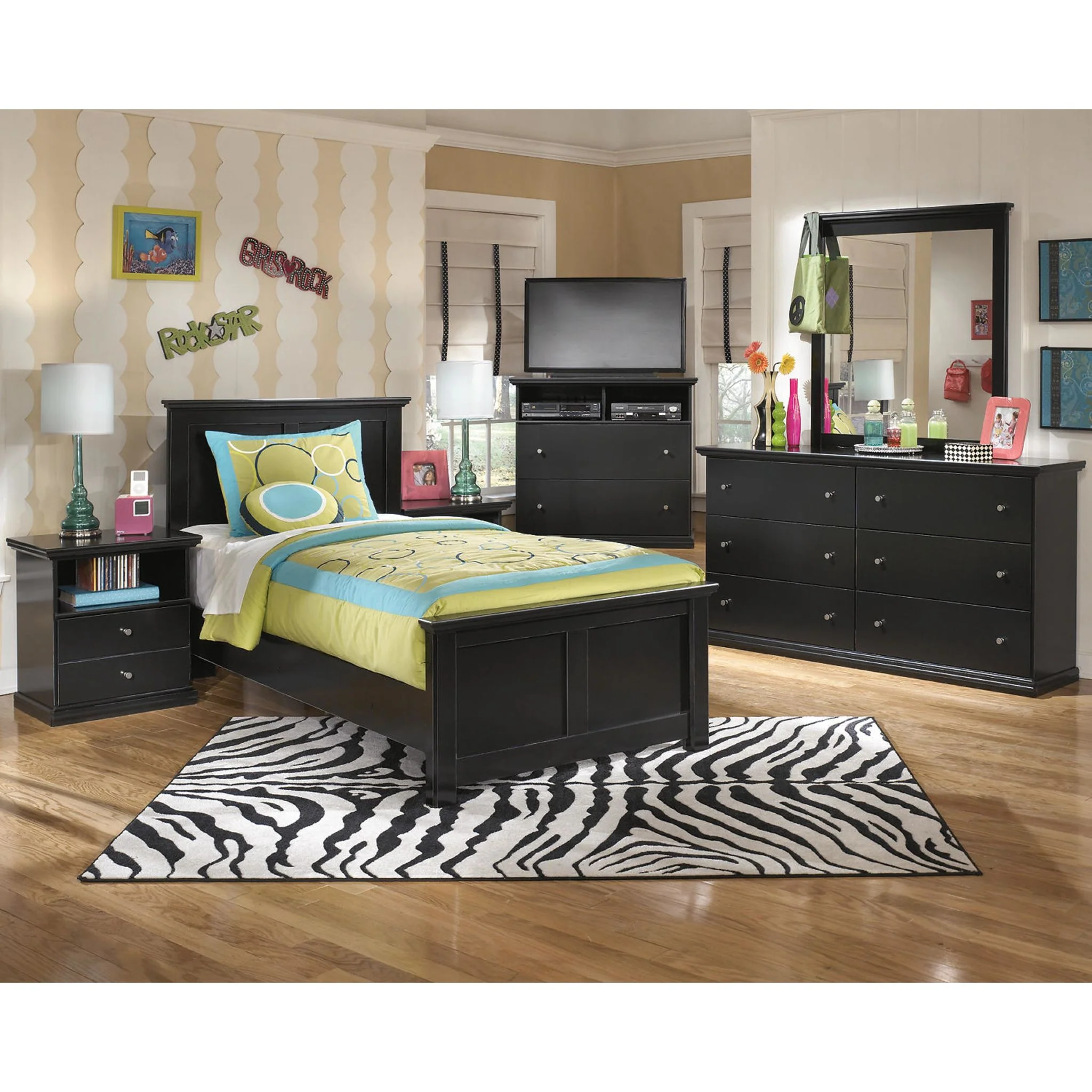 Maribel Dresser - Black - Image 13