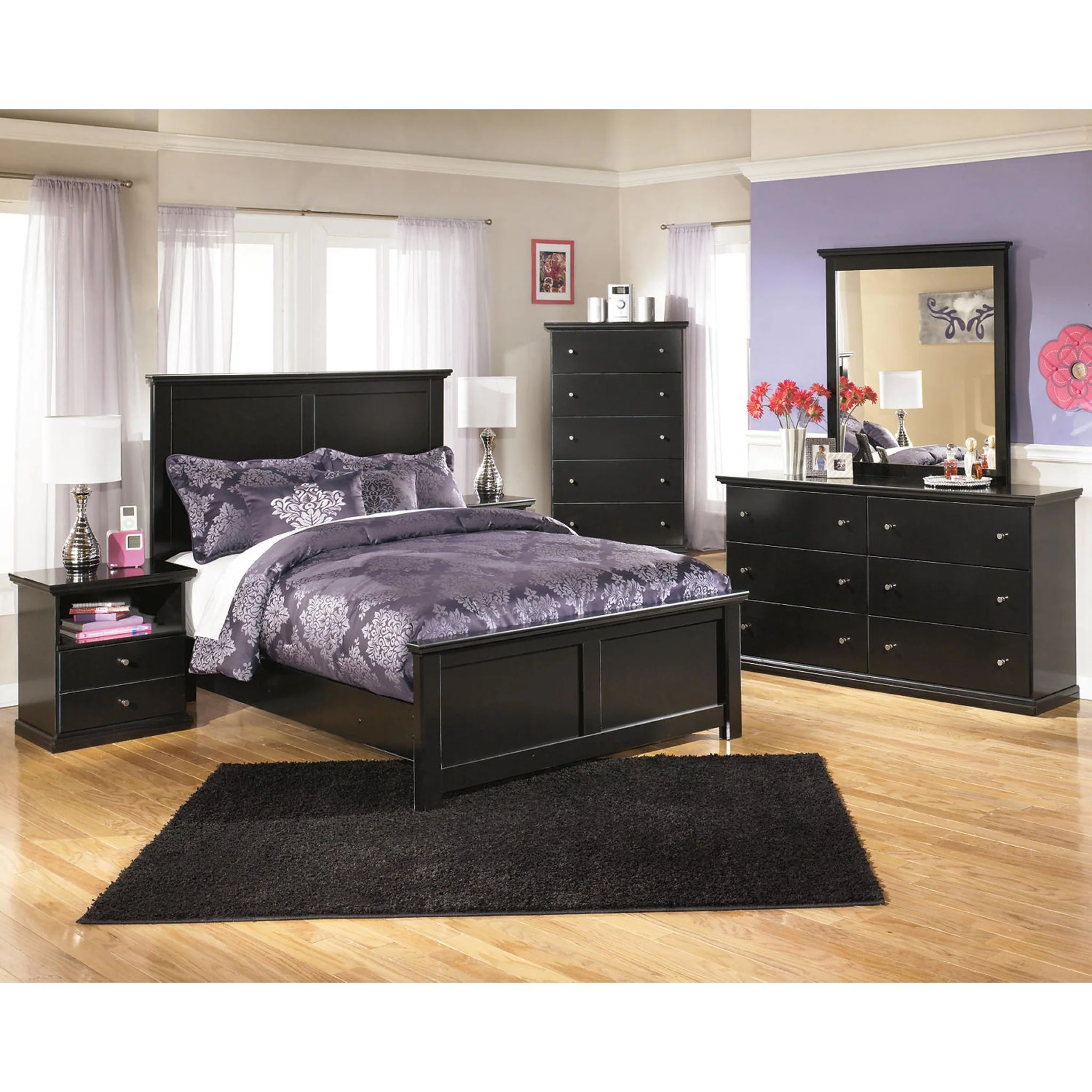 Maribel Dresser - Black - Image 15