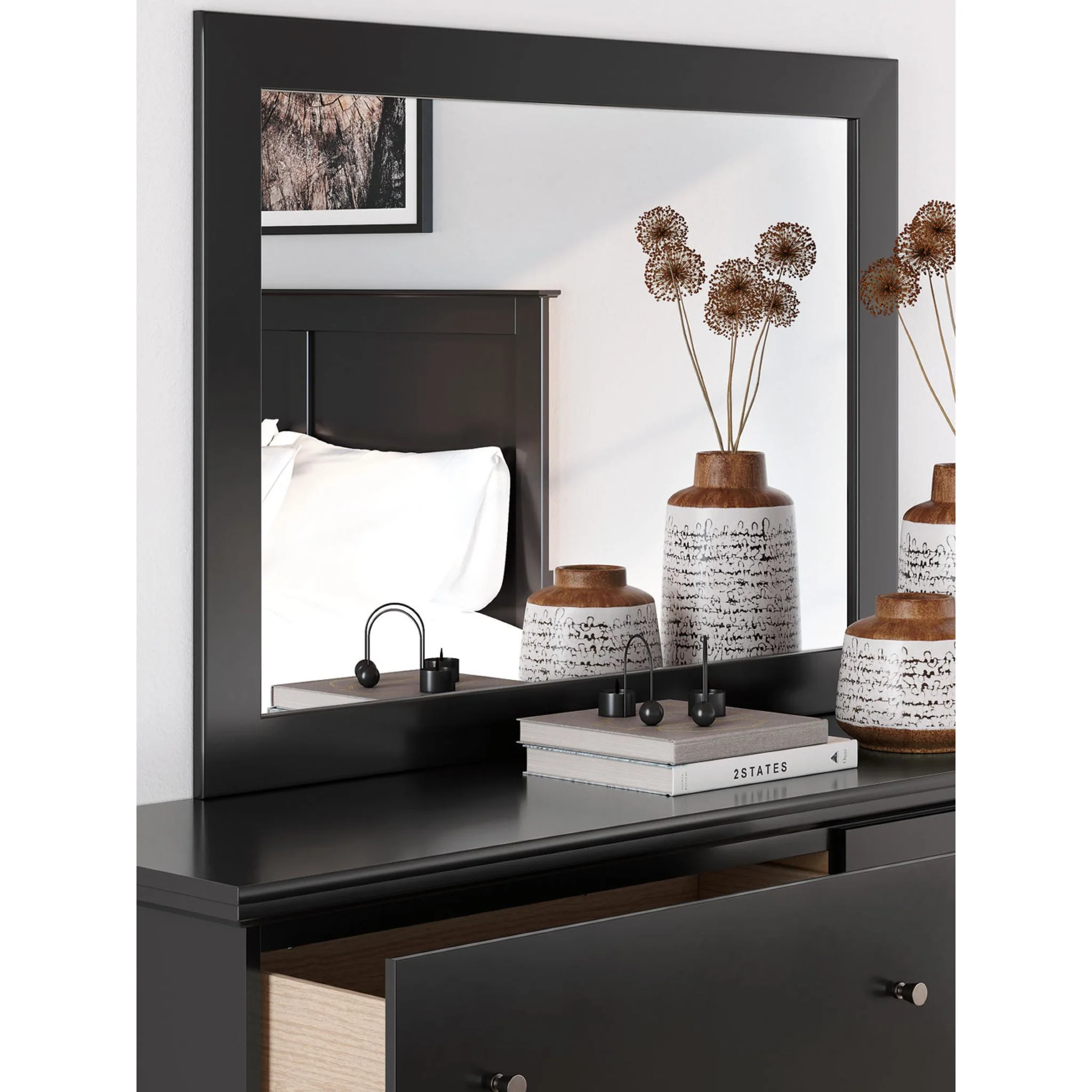 Maribel Mirror - Black - Image 3