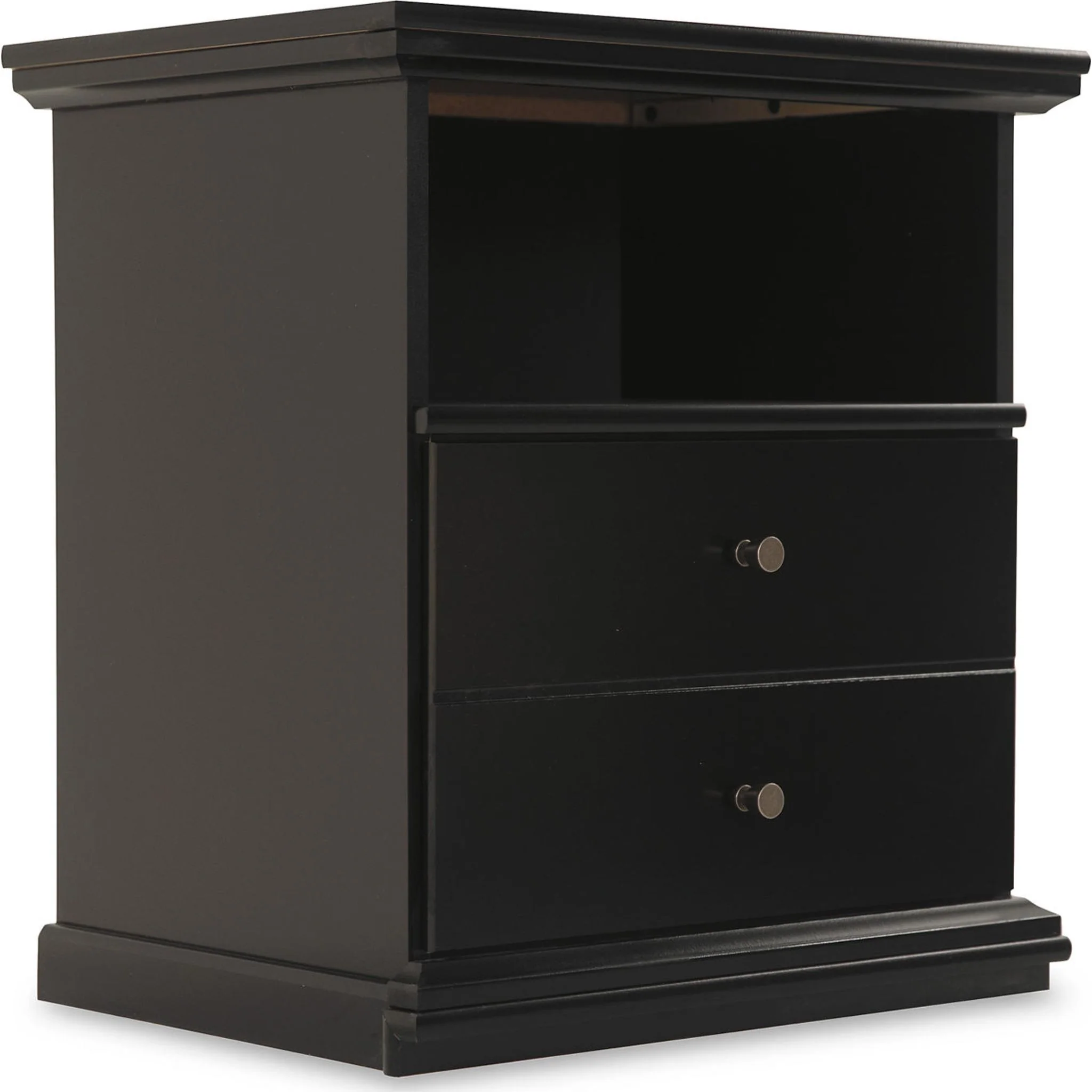 Maribel Nightstand - Black - Image 14