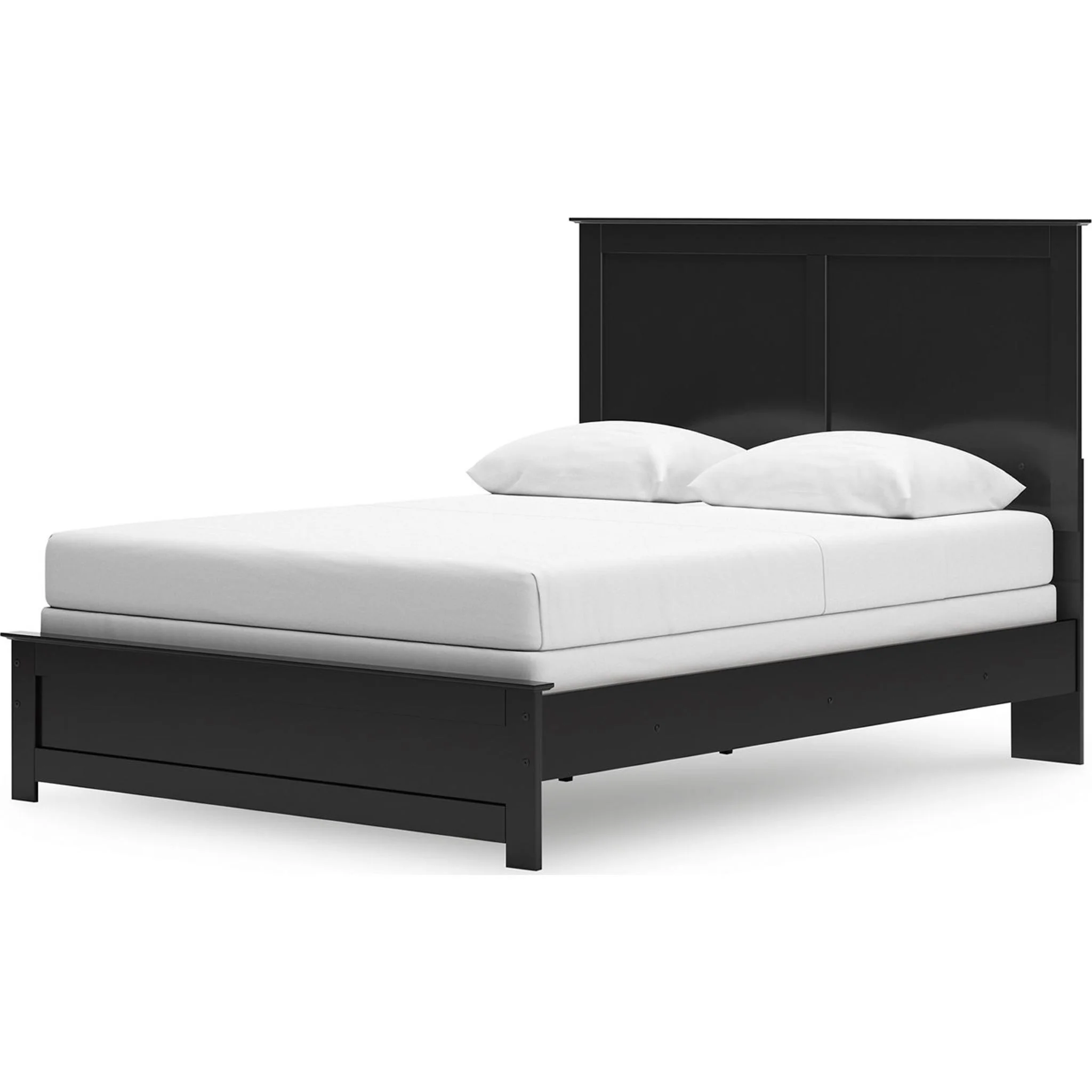 Maribel Panel Bed - Black - Image 3