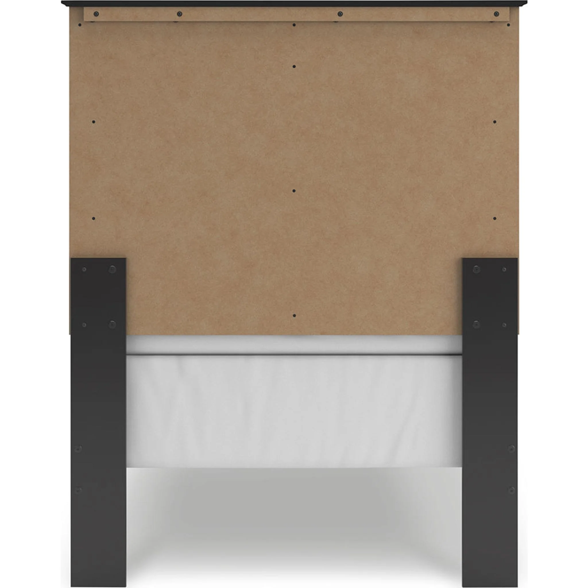 Maribel Panel Bed - Black - Image 5