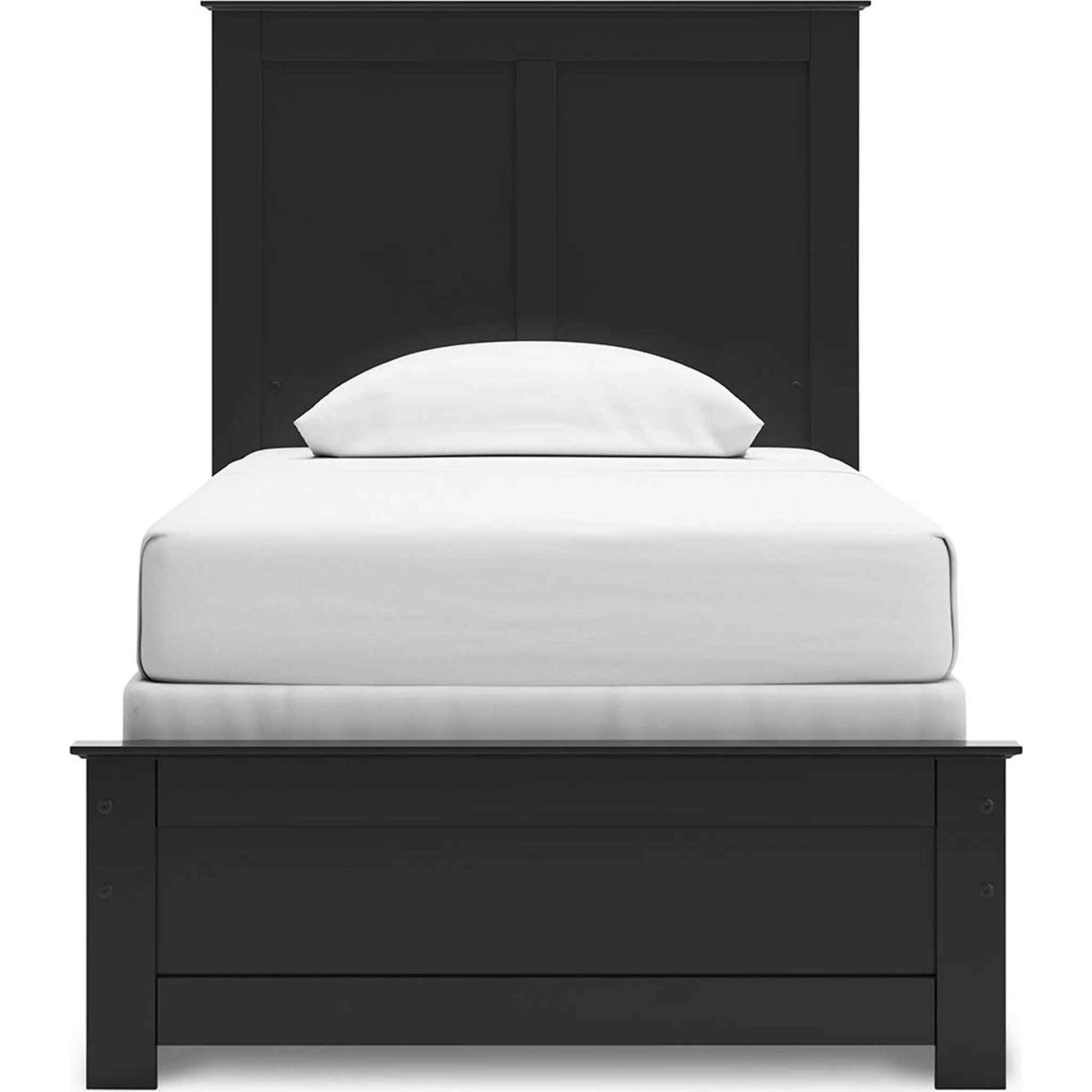 Maribel Panel Bed - Black - Image 7