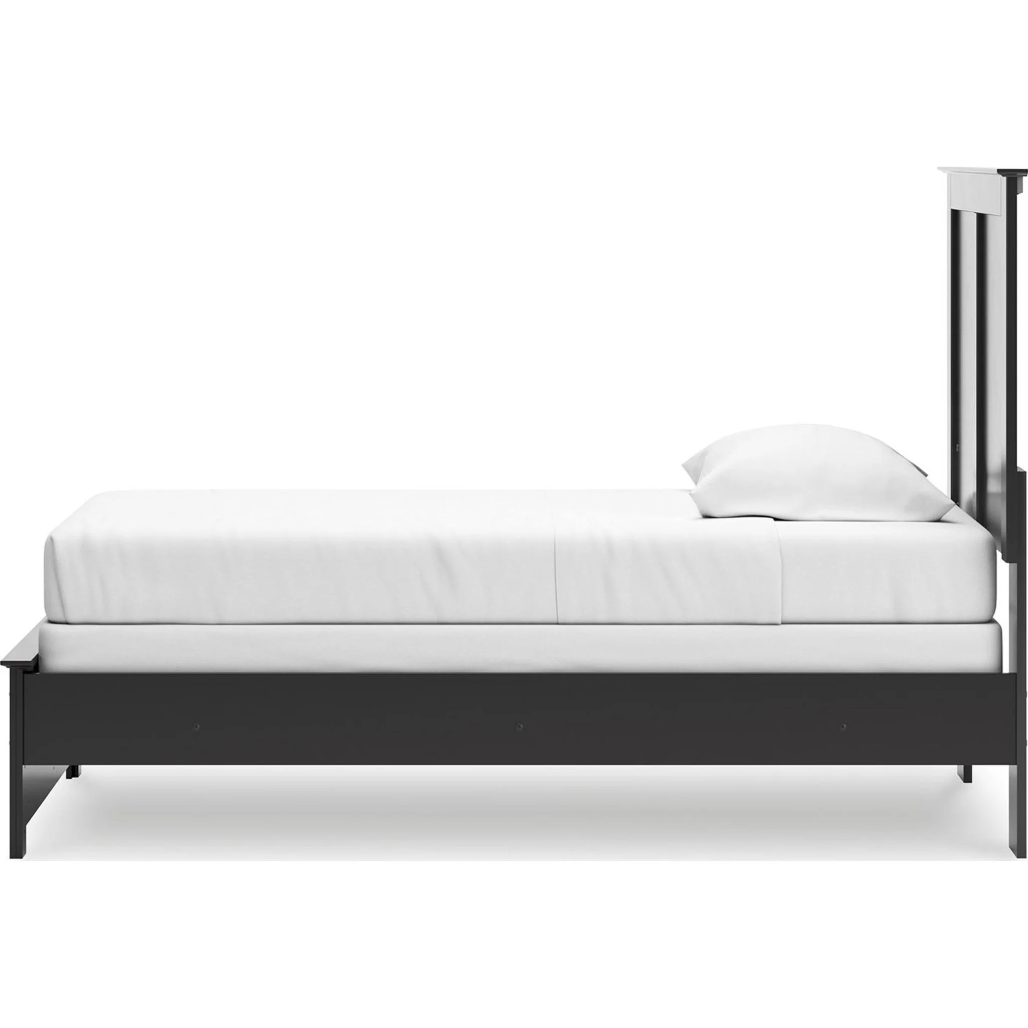 Maribel Panel Bed - Black - Image 8