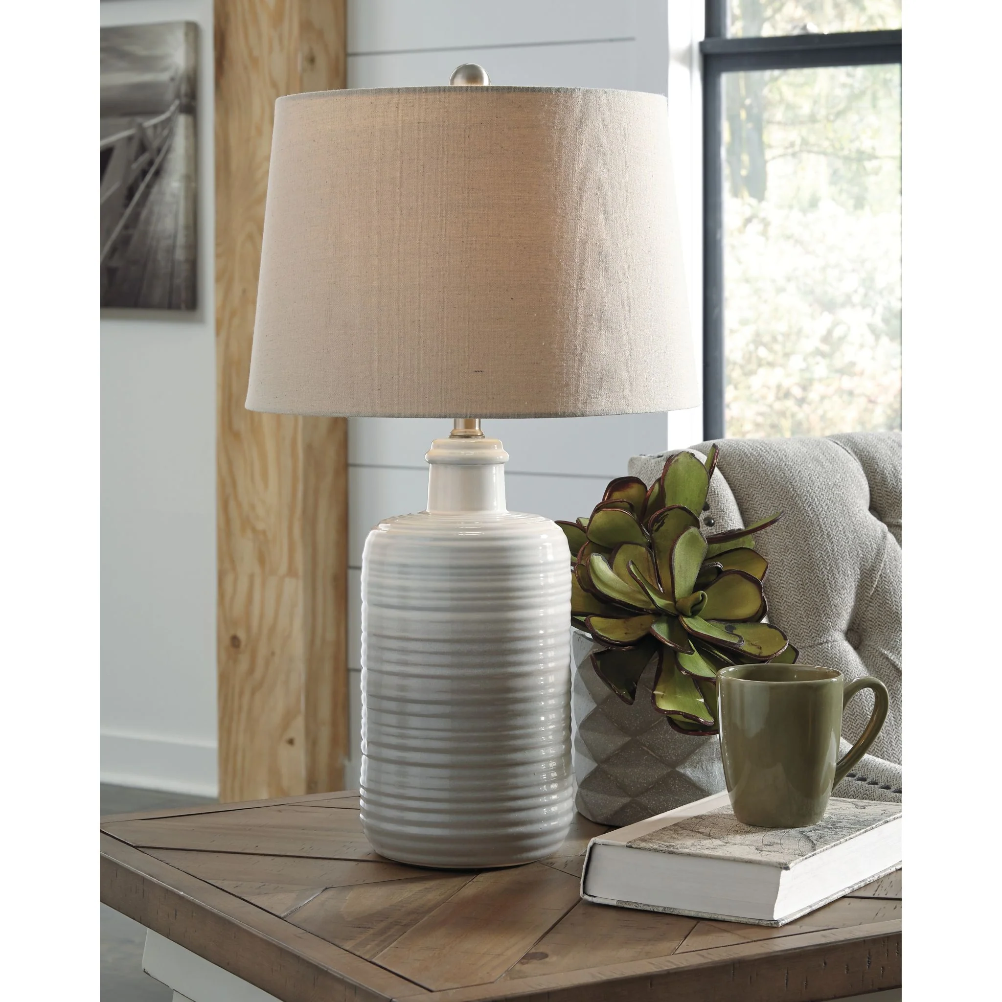 Marnina Table Lamp Pair 25.00" - Image 2