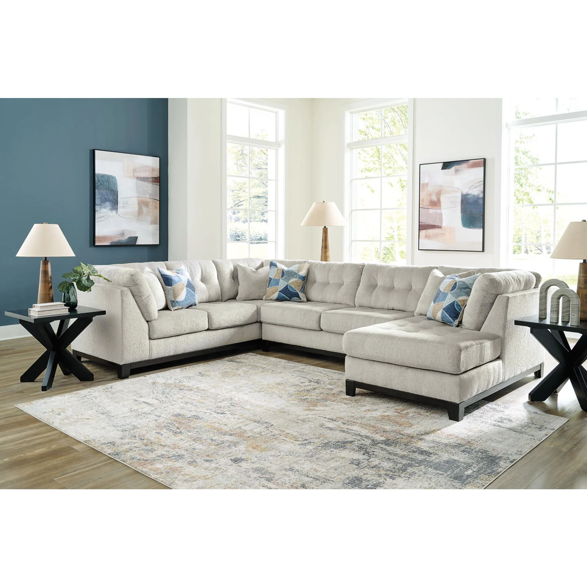 Maxon Place 3 Piece Sectional with Chaise - Image 12