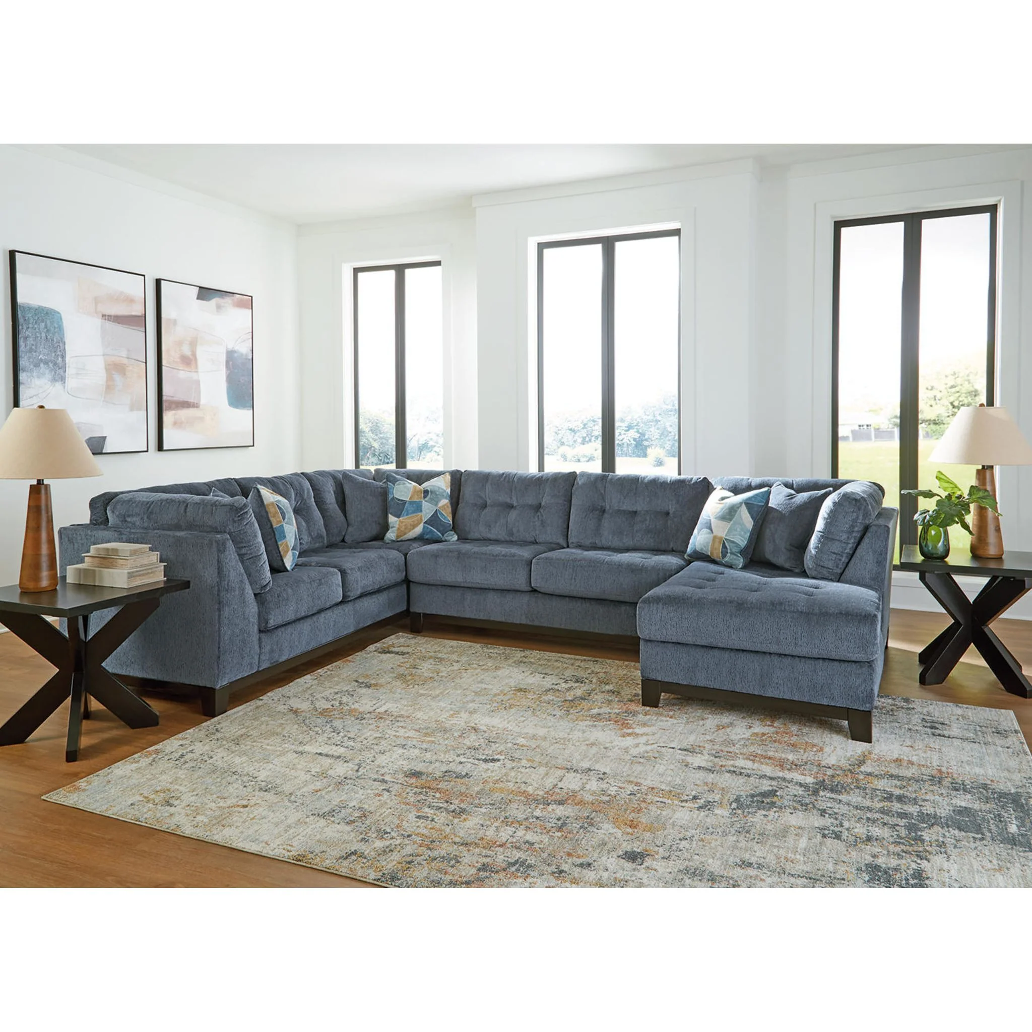 Maxon Place 3 Piece Sectional with Chaise - Image 4