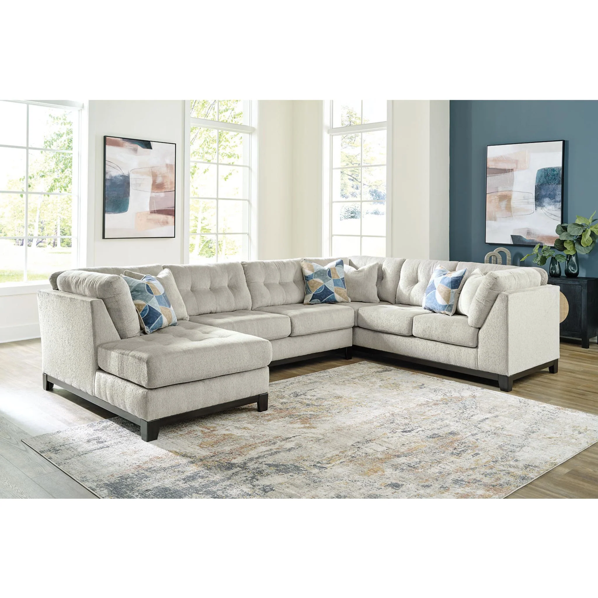 Maxon Place 3 Piece Sectional with Chaise - Image 7