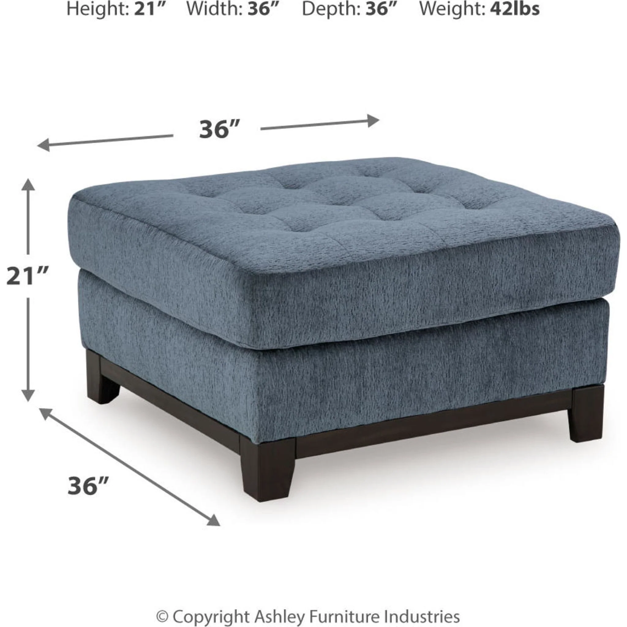 Maxon Place Oversized Accent Ottoman - Image 3