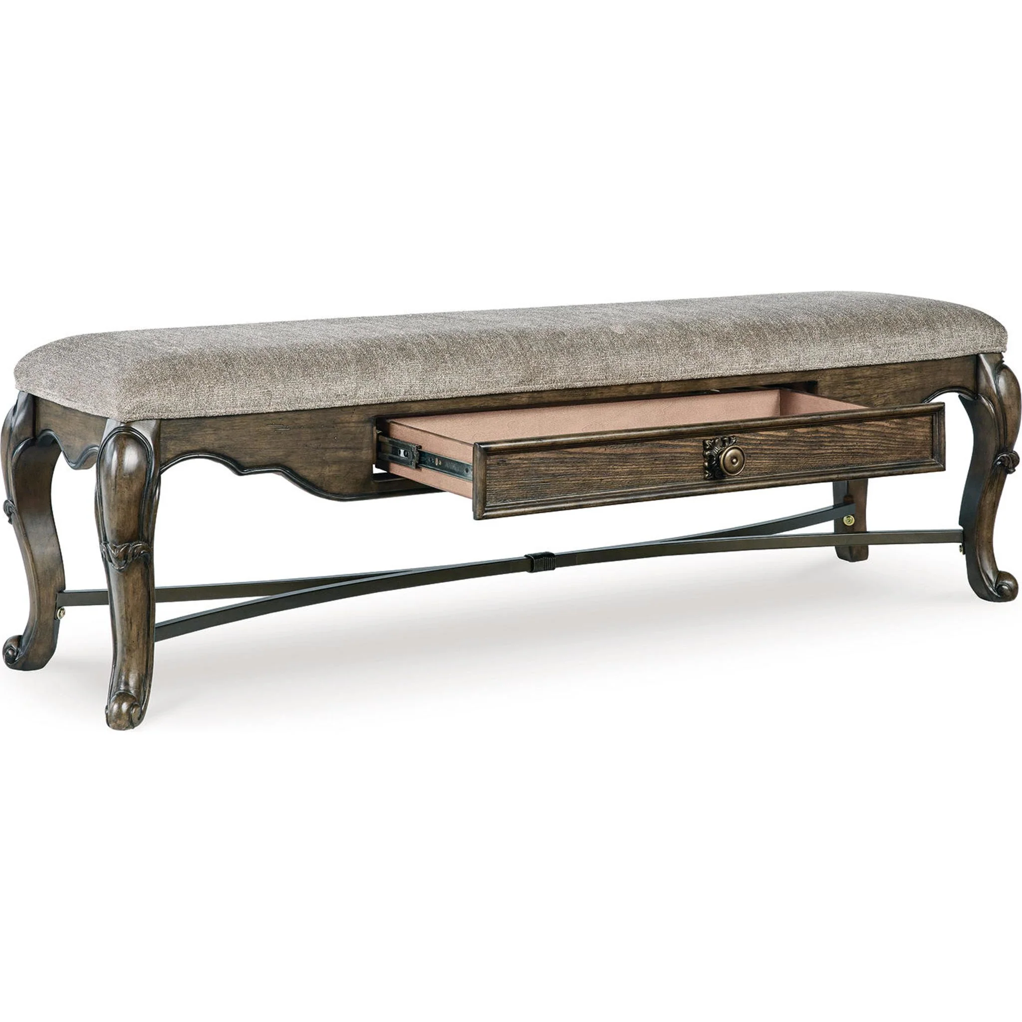Maylee Dining Bench - Dark Brown - (D947-00) - Image 3