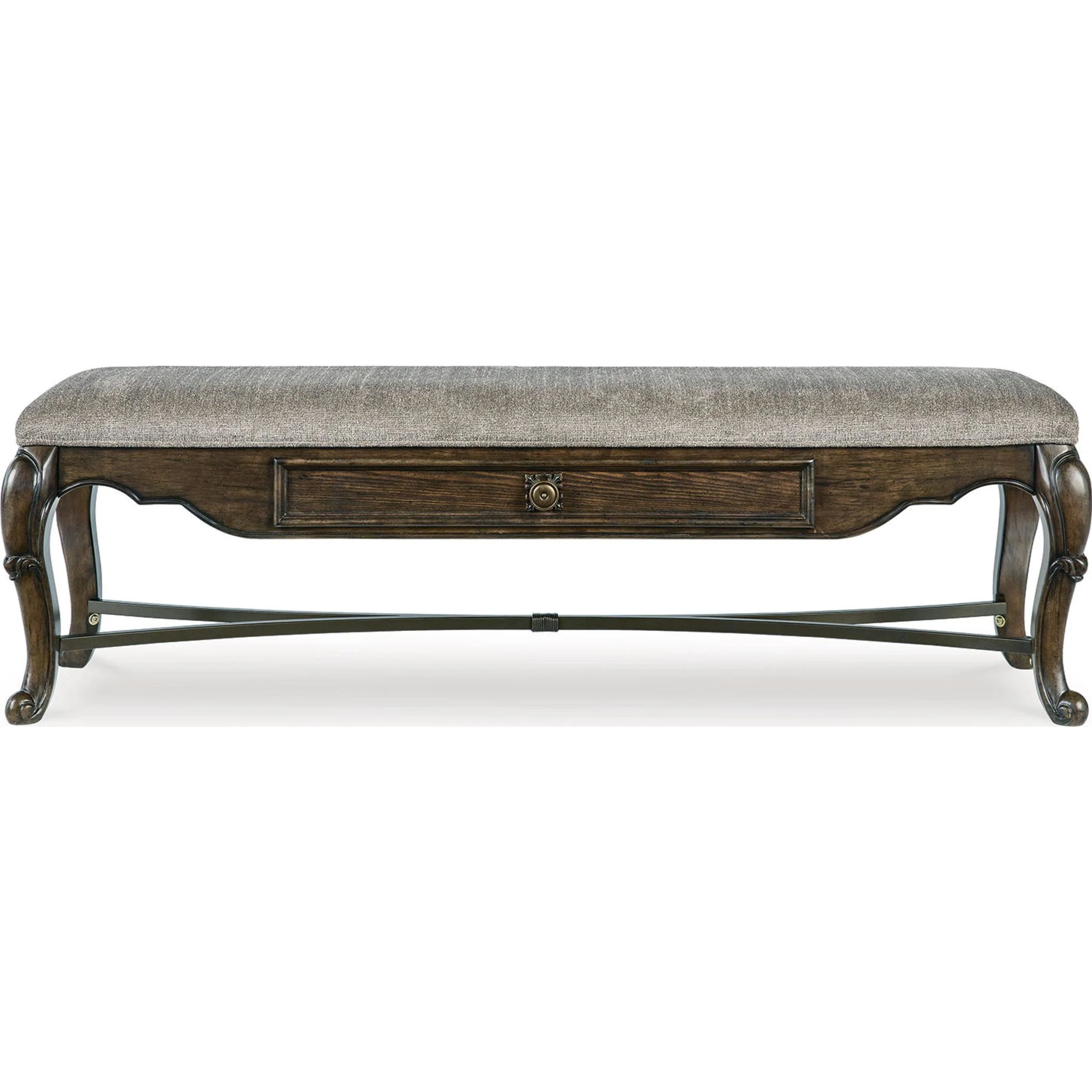 Maylee Dining Bench - Dark Brown - (D947-00) - Image 4
