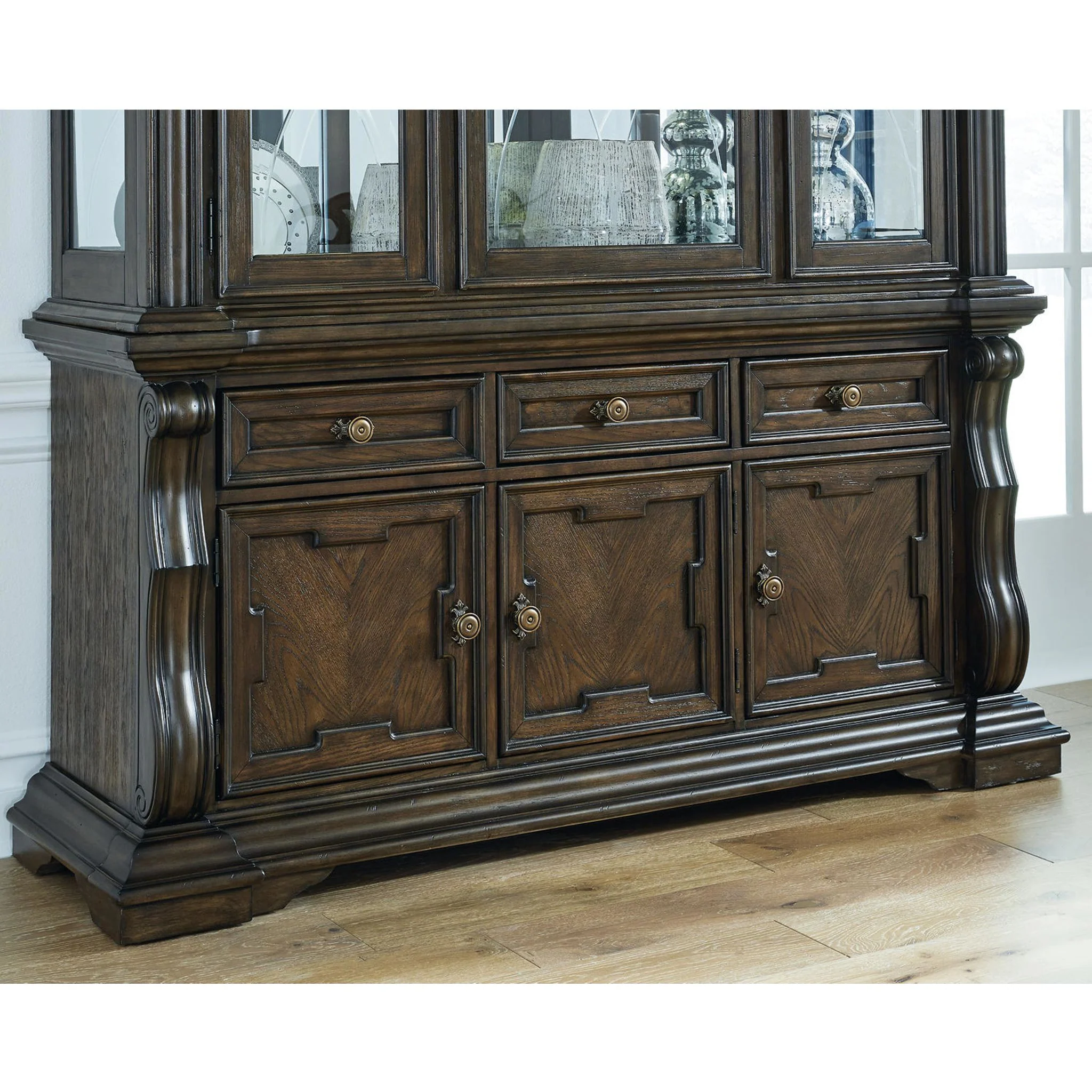 Maylee Buffet - Dark Brown - (D947-80) - Image 2