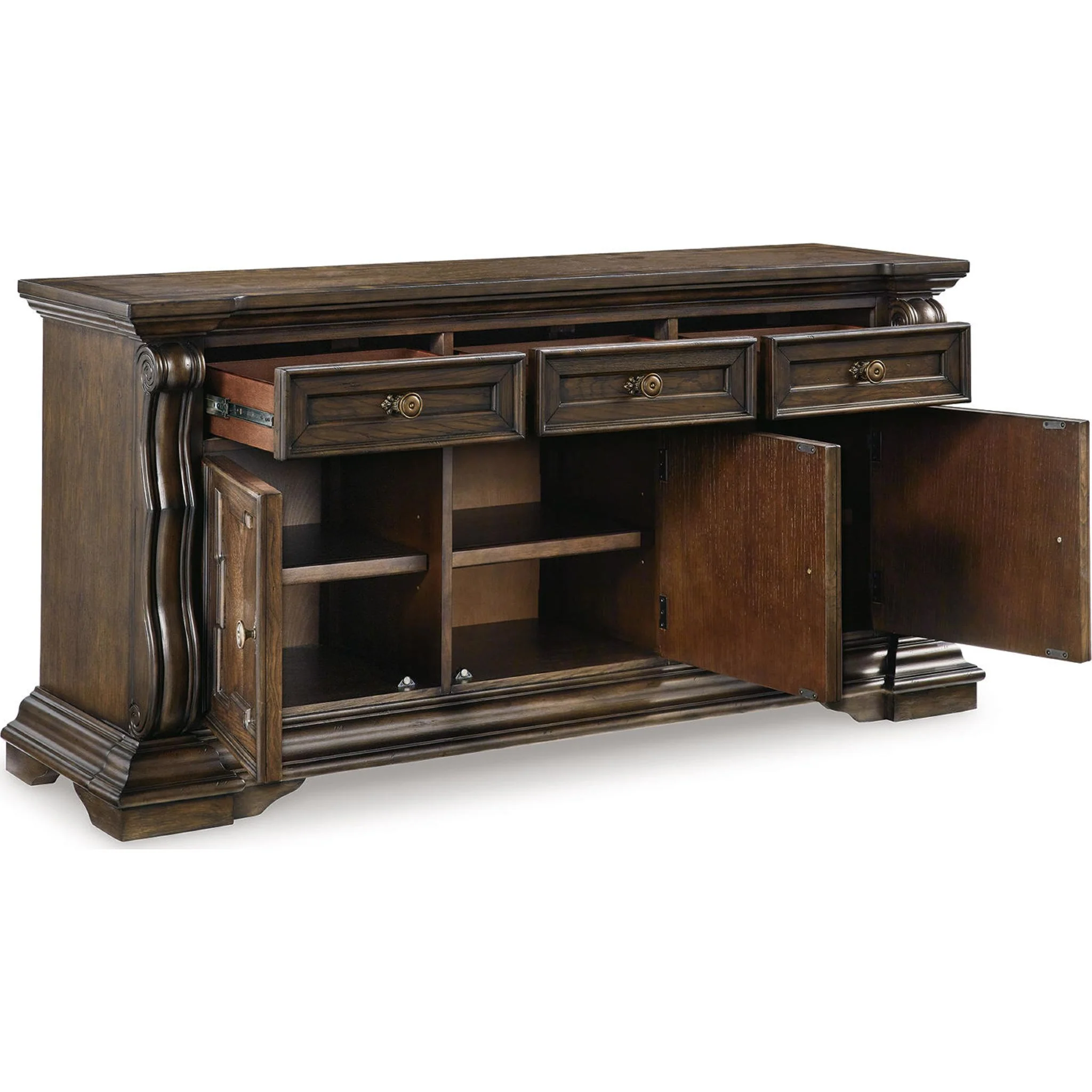 Maylee Buffet - Dark Brown - (D947-80) - Image 3