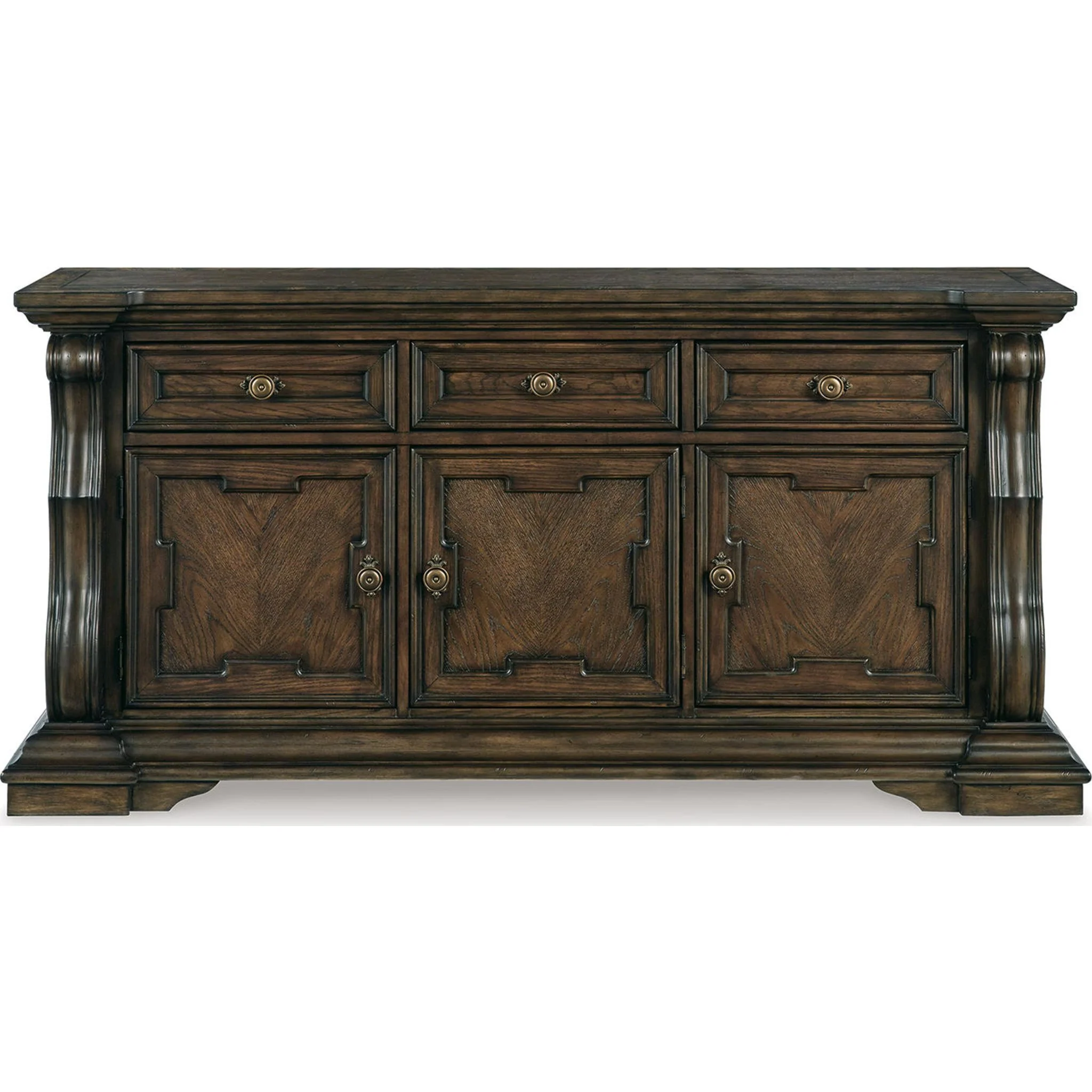 Maylee Buffet - Dark Brown - (D947-80) - Image 5