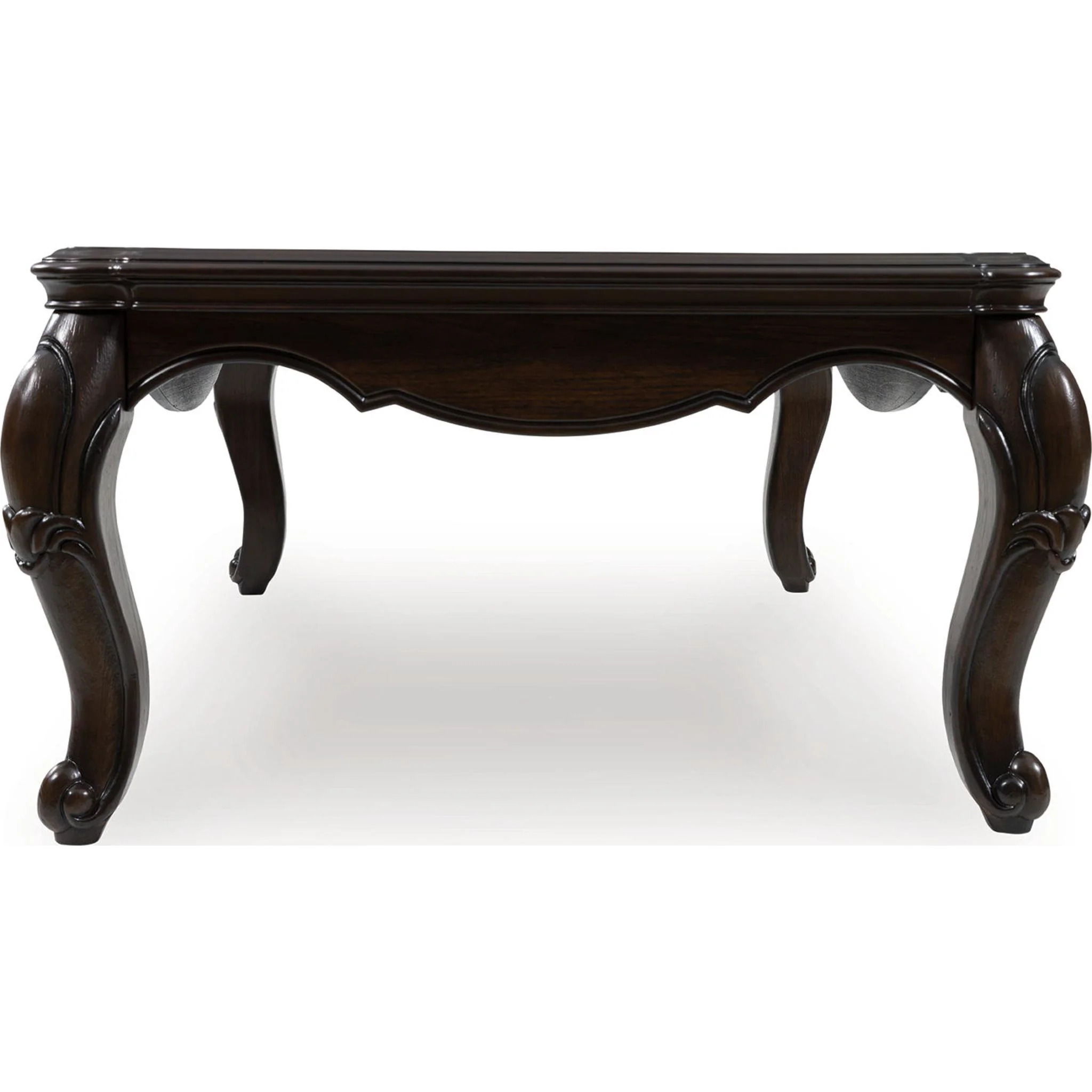 Maylee Coffee Table - Dark Brown - Image 5