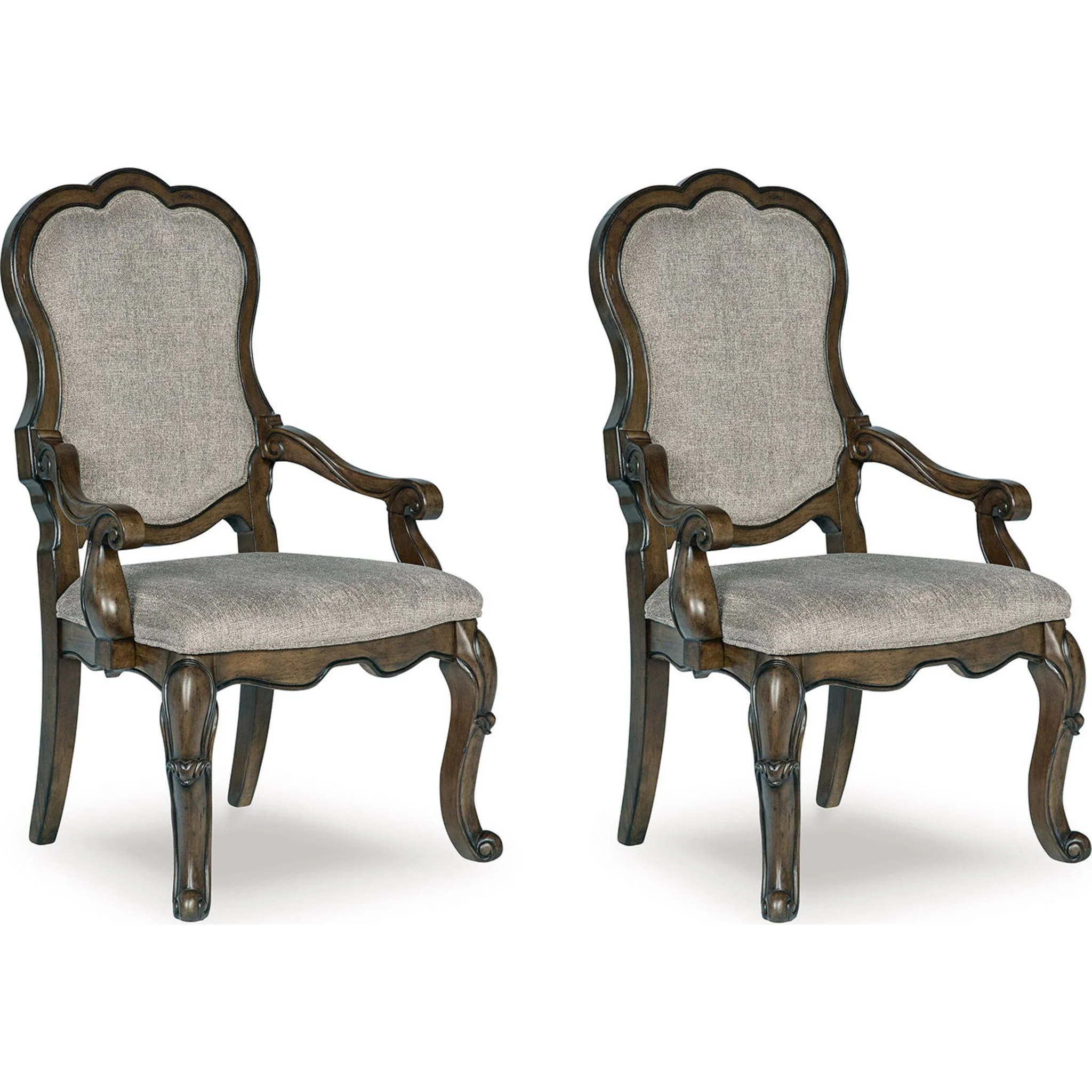 Maylee Arm Chair - Dark Brown - (D947-01A) - Image 10