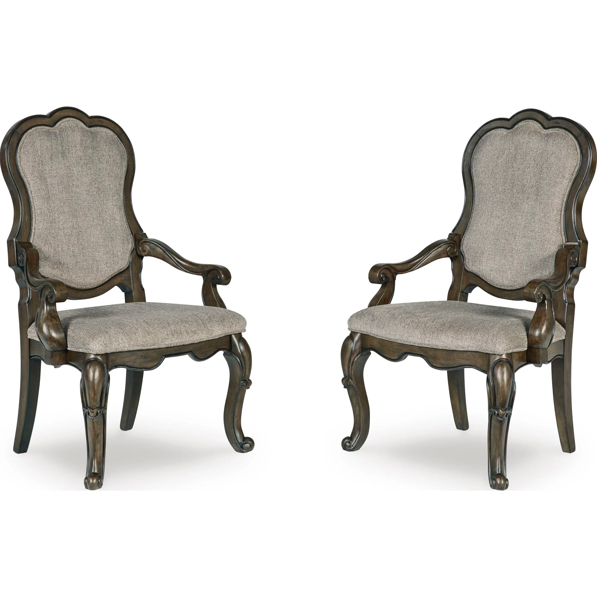 Maylee Arm Chair - Dark Brown - (D947-01A) - Image 6