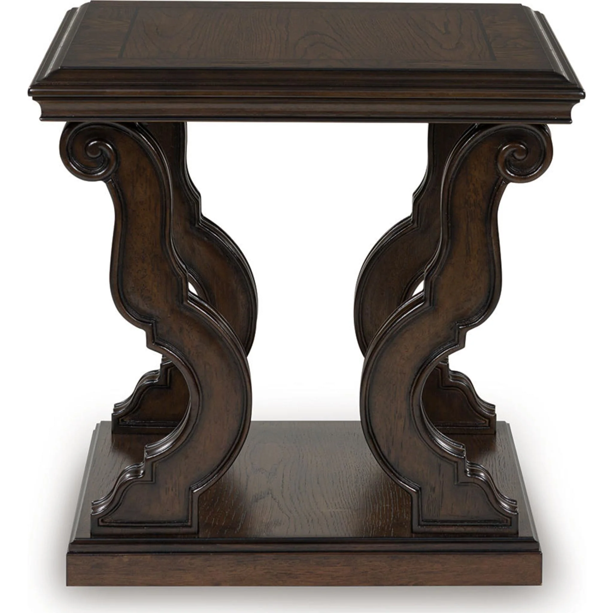 Maylee End Table - Dark Brown - Image 4