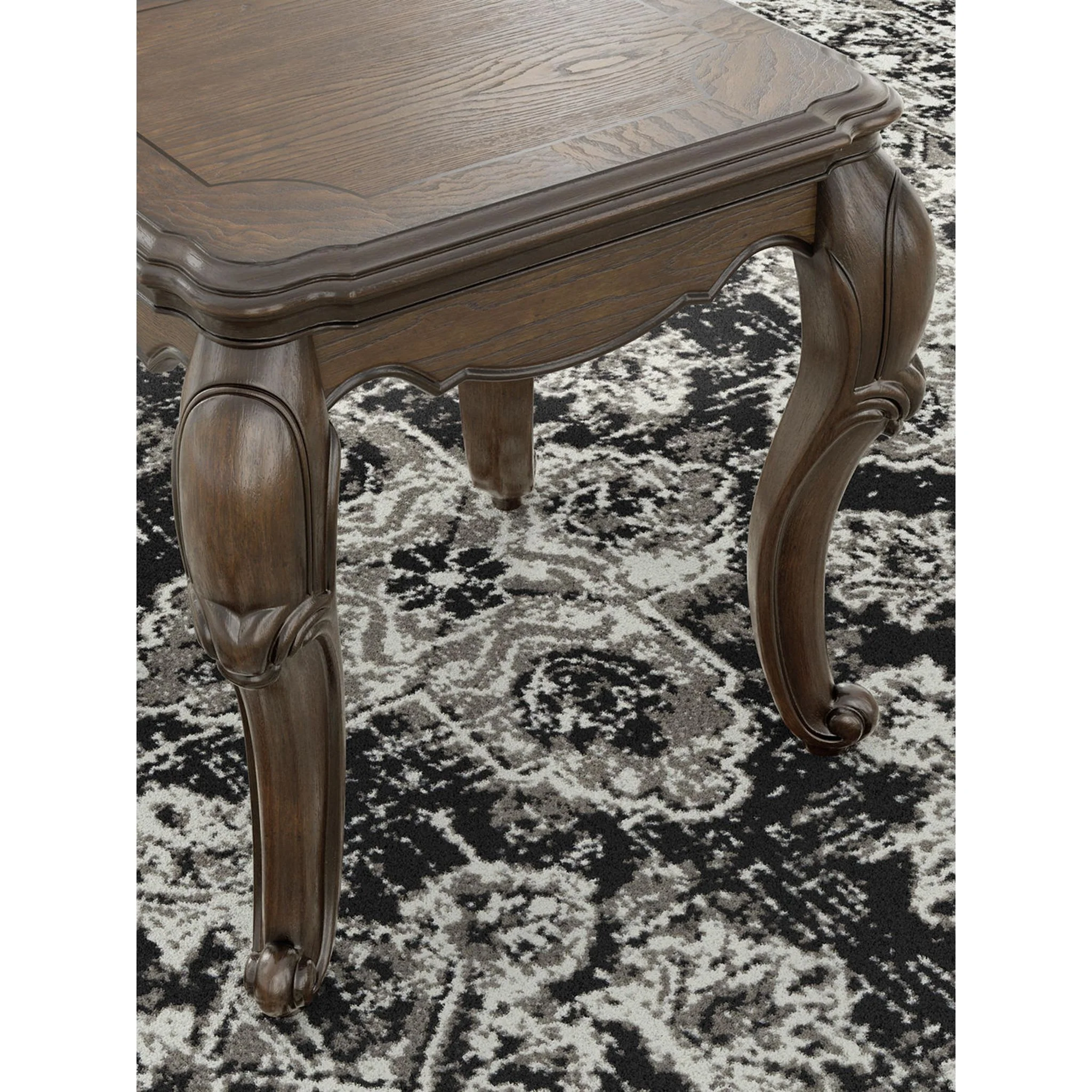 Maylee End Table - Dark Brown - Image 5
