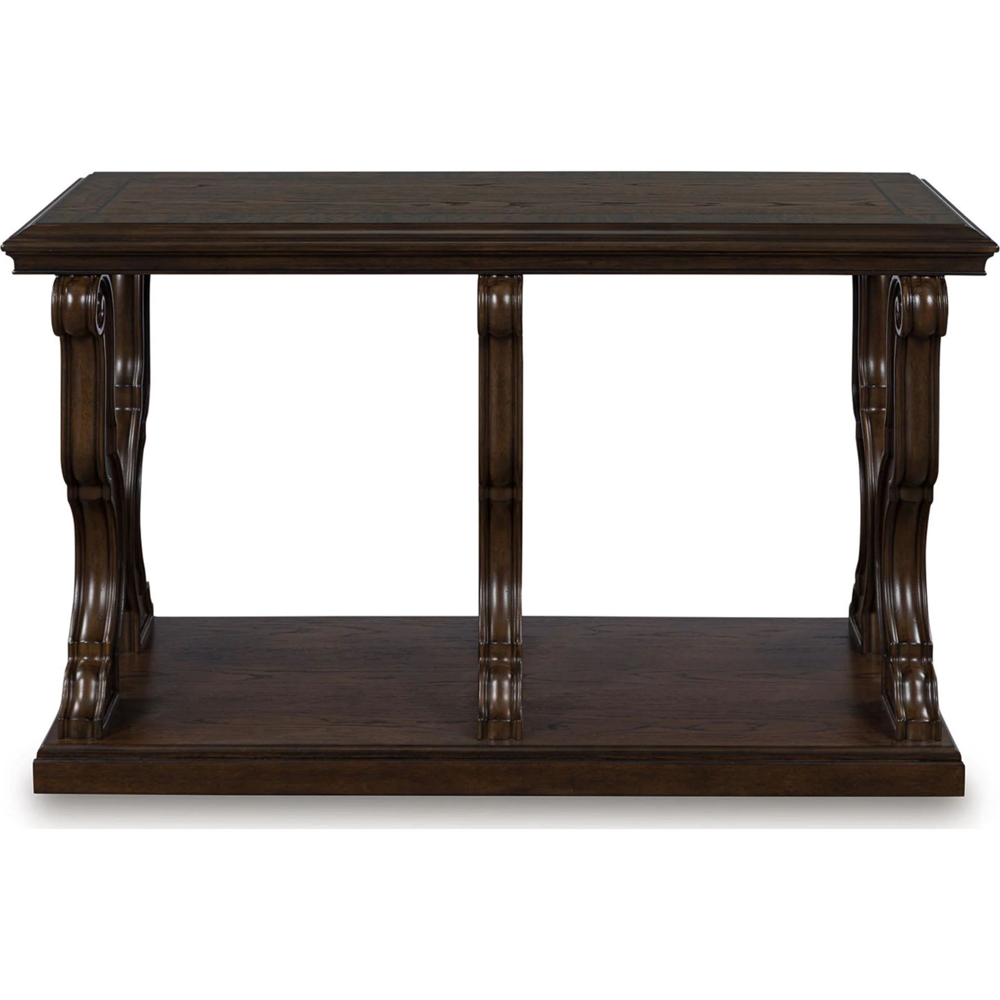 Maylee Sofa Table - Dark Brown - Image 3