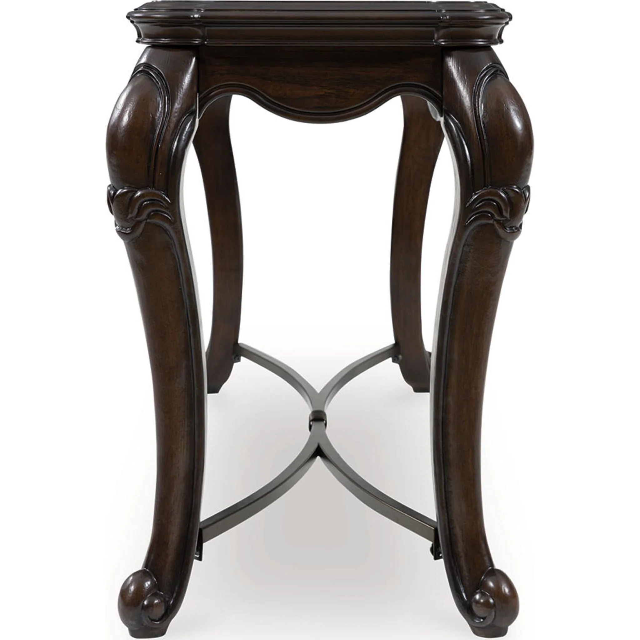 Maylee Sofa Table - Dark Brown - Image 5