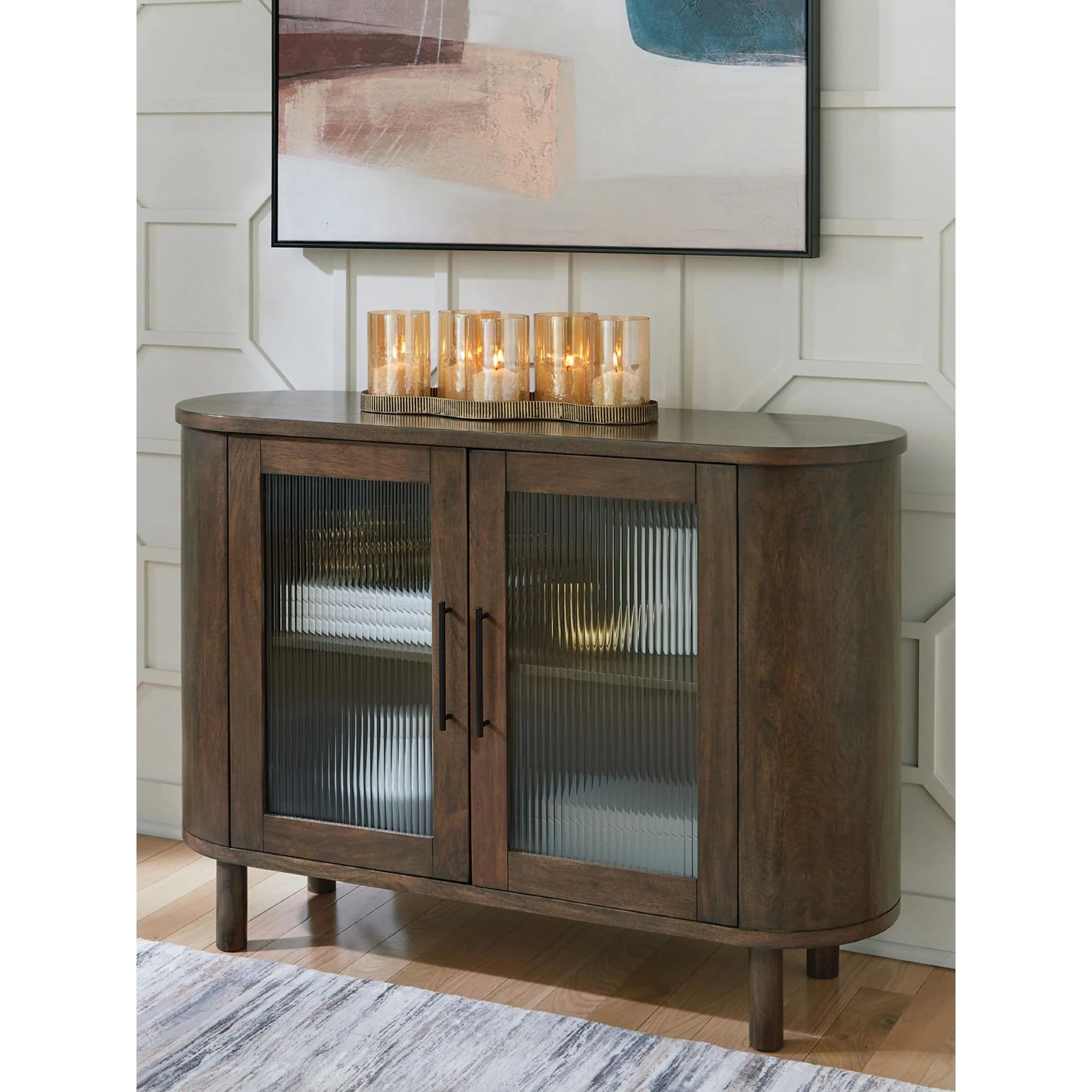 Mayridge Accent Cabinet - Medium Brown - Image 2