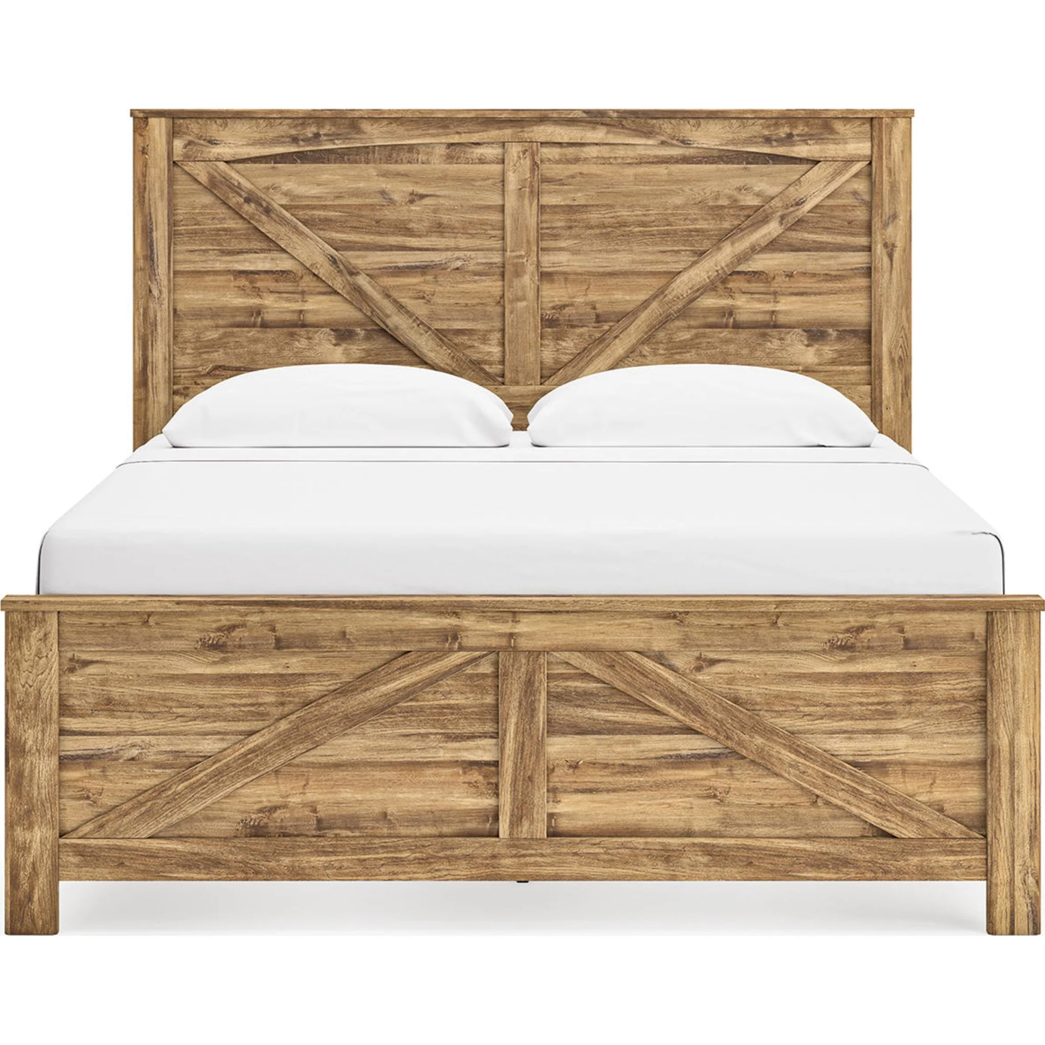 Maystonna Crossbuck Panel Bed - Brown - Image 15