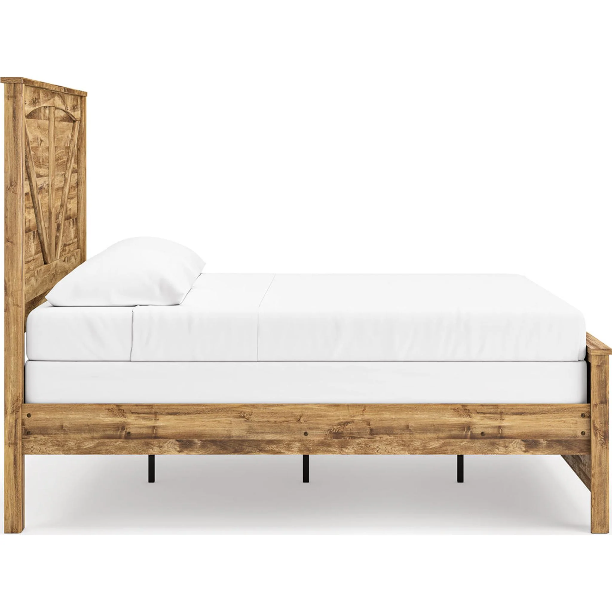 Maystonna Crossbuck Panel Bed - Brown - Image 17