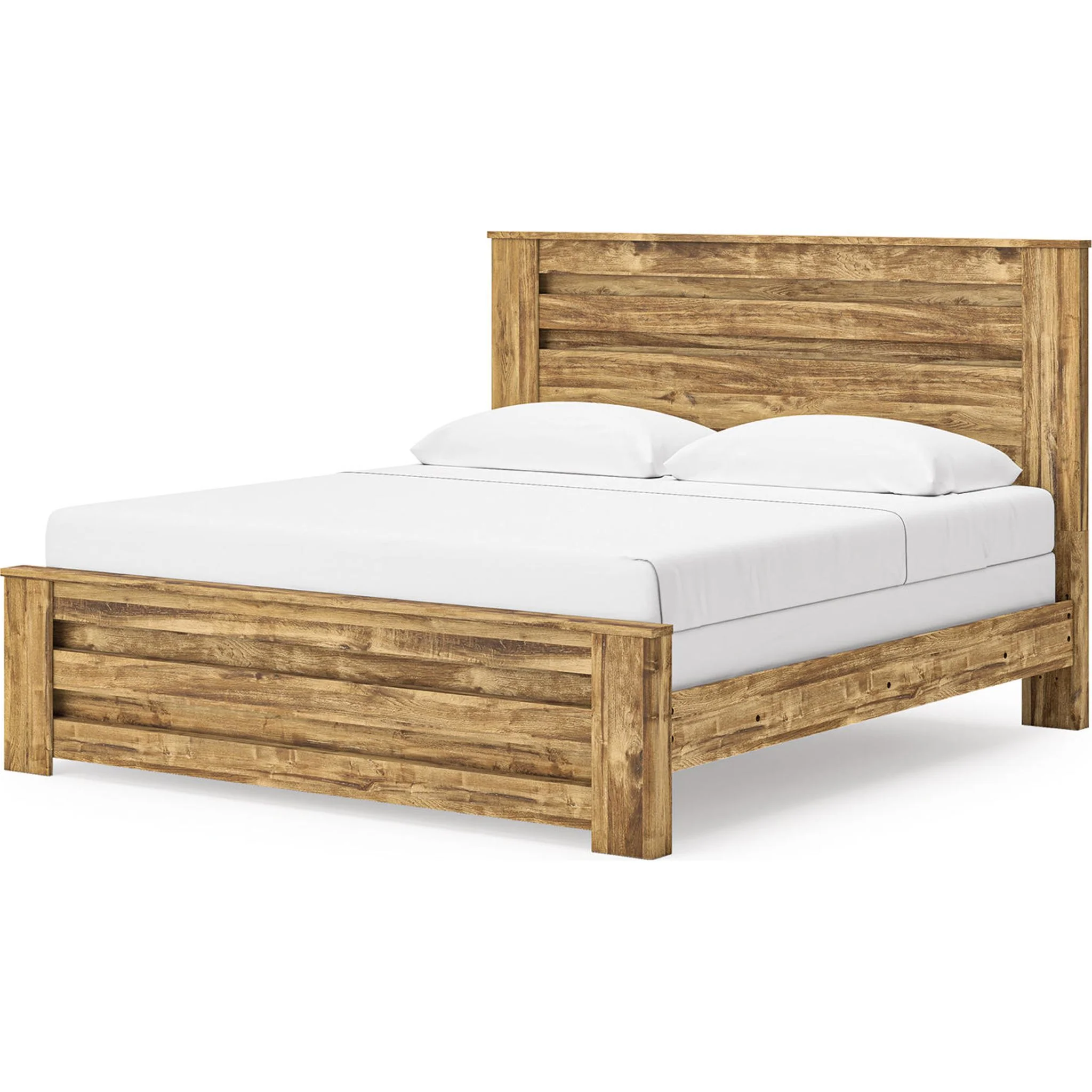 Maystonna King Panel Bed - Brown - Image 2