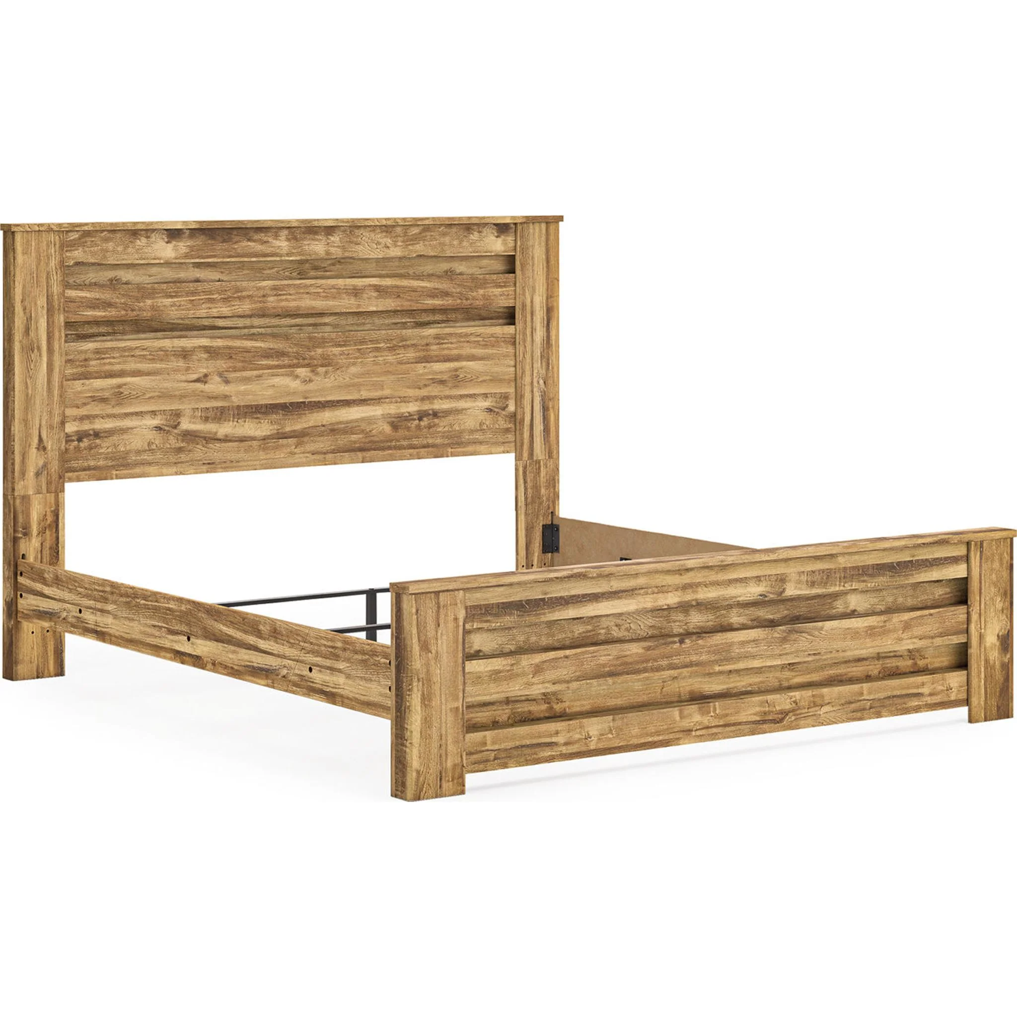 Maystonna King Panel Bed - Brown - Image 3