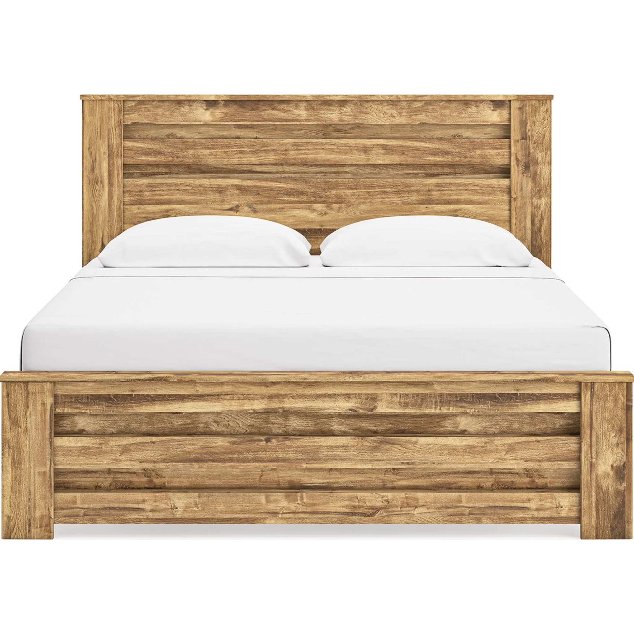 Maystonna King Panel Bed - Brown - Image 6