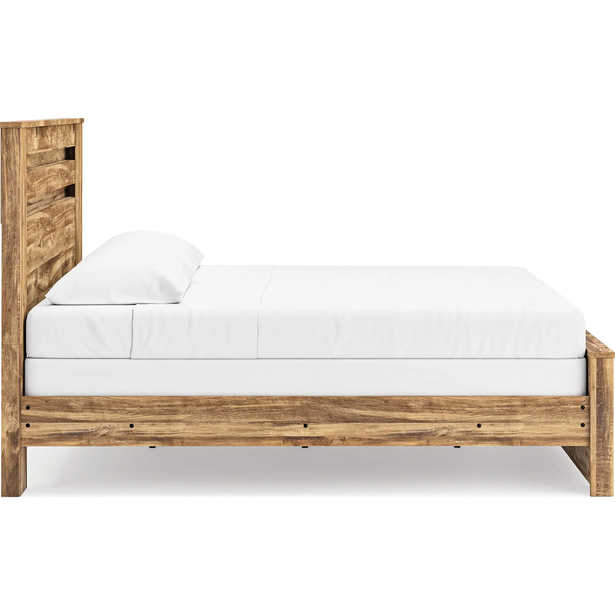 Maystonna King Panel Bed - Brown - Image 8