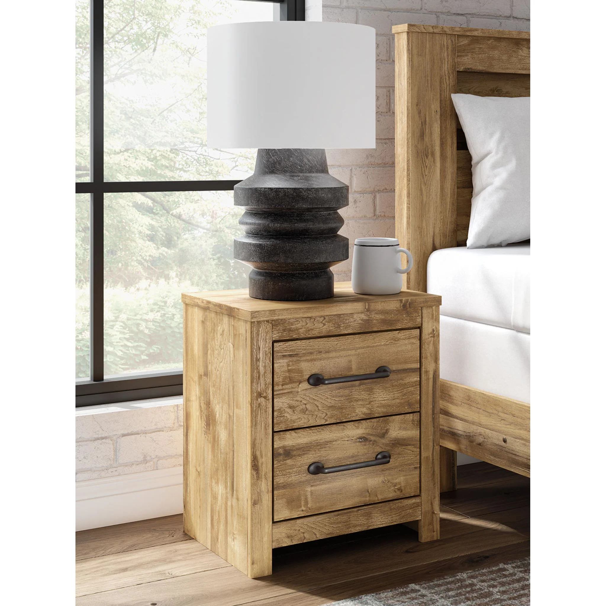 Maystonna Nightstand - Brown - Image 10
