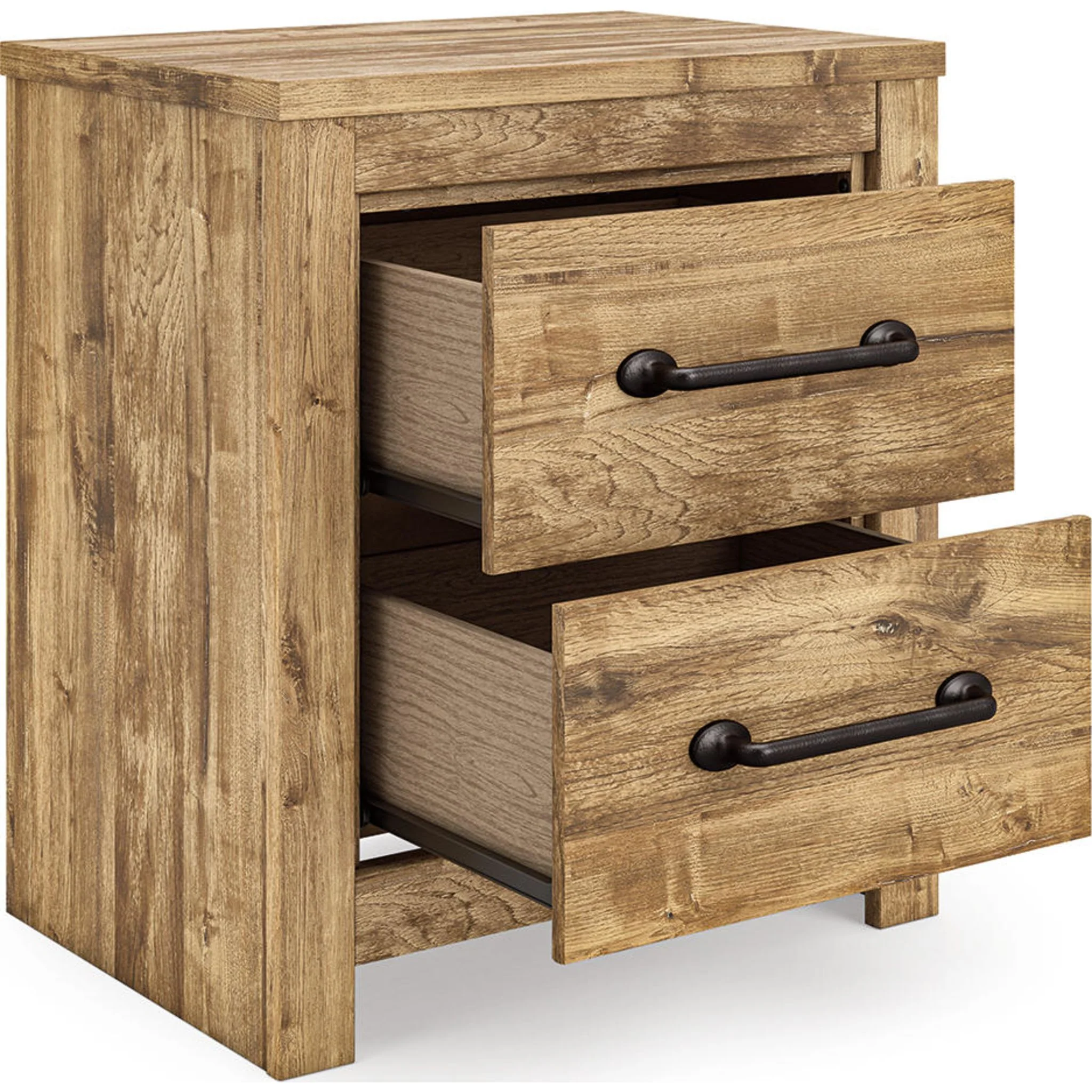 Maystonna Nightstand - Brown - Image 3