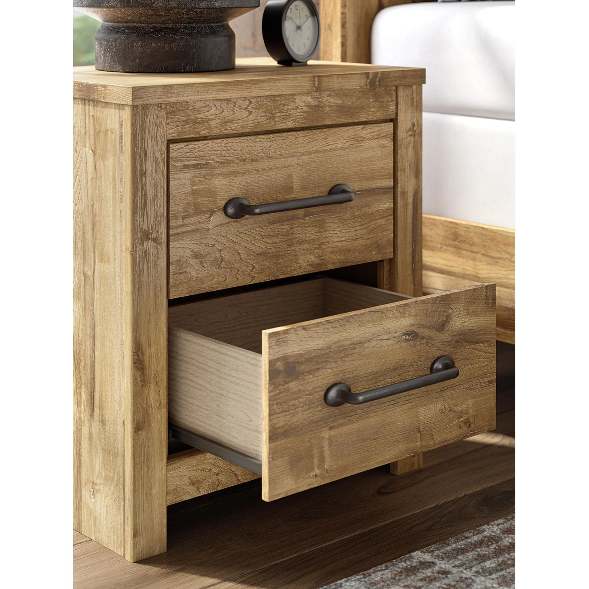 Maystonna Nightstand - Brown - Image 5