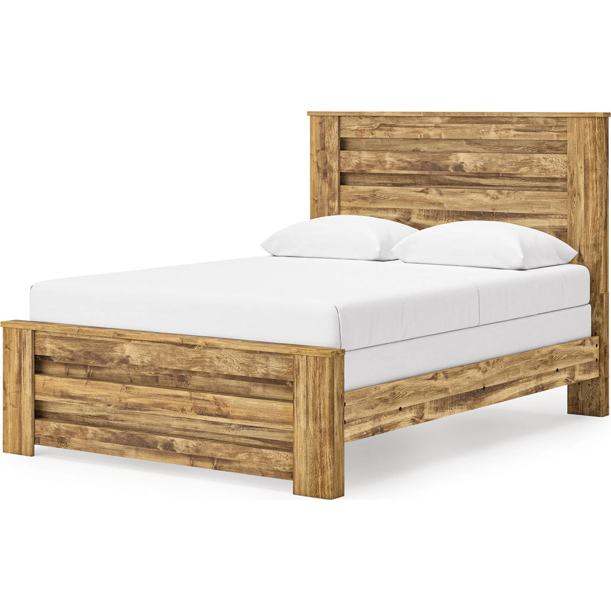 Maystonna Queen Panel Bed - Brown - Image 2