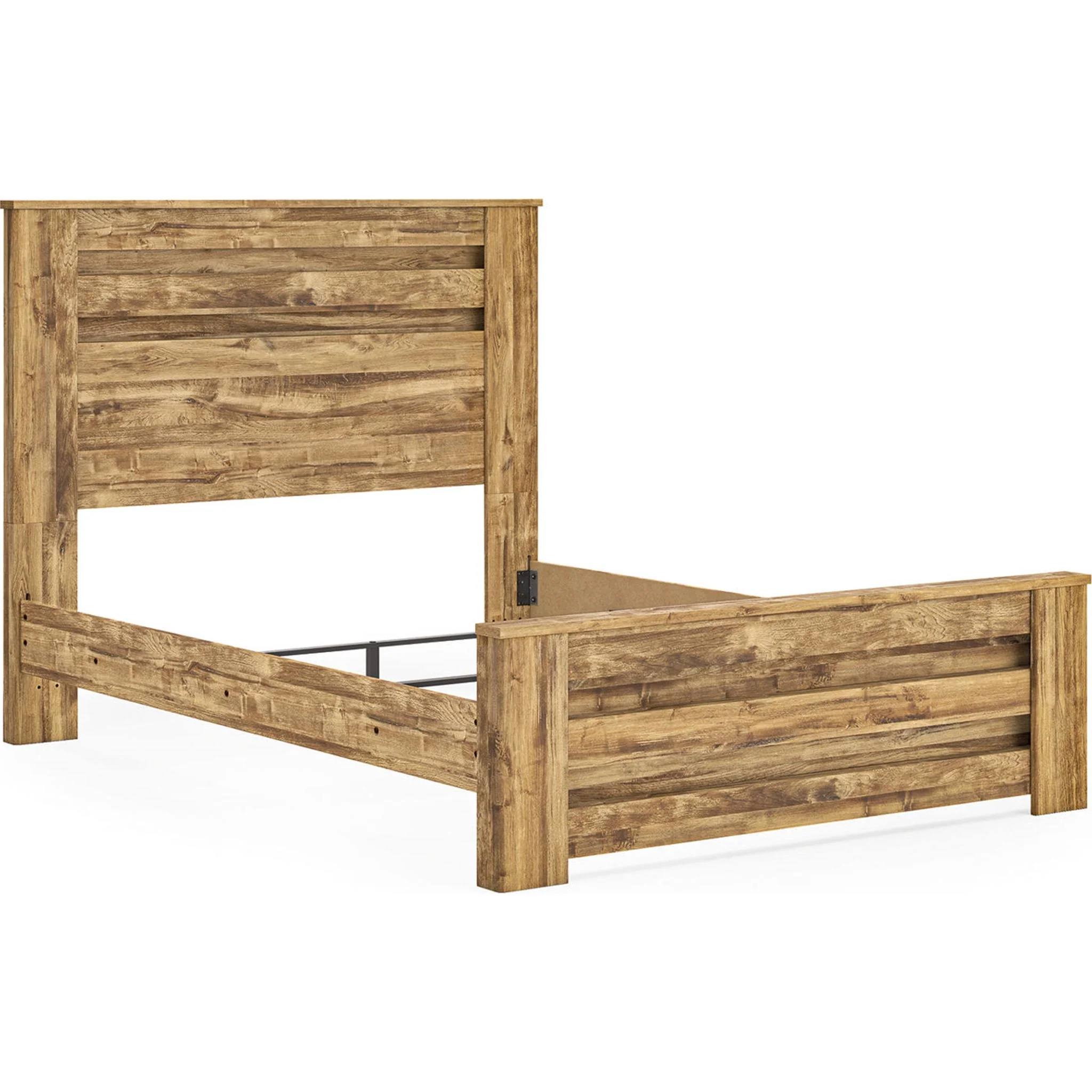 Maystonna Queen Panel Bed - Brown - Image 3
