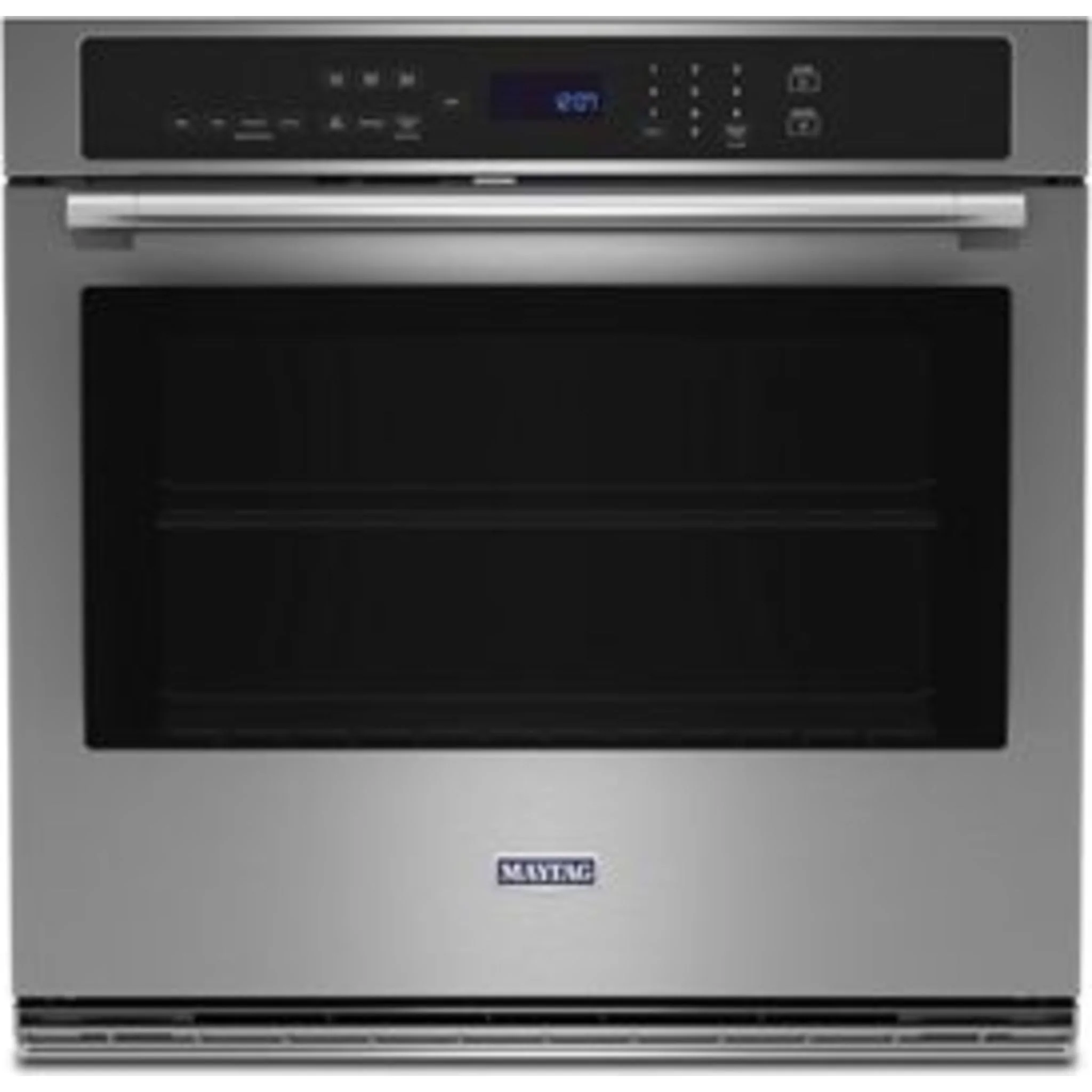 Maytag 27-inch Single Wall Oven with Air Fry and Basket - 4.3 cu. ft. -Fingerprint Resistant Stainless Steel (MOES6027LZ) - Image 5