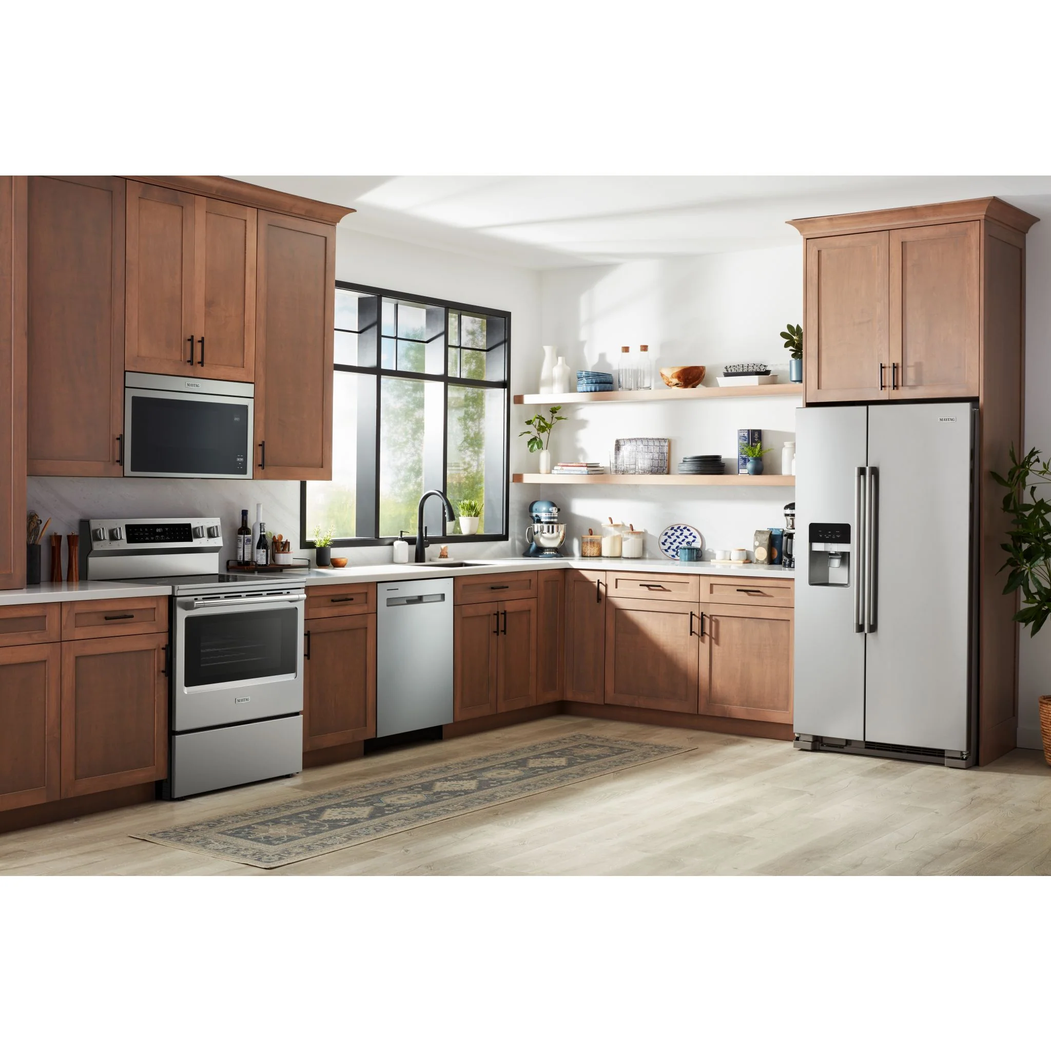 Maytag 30-Inch True Convection Electric Range With Grill Mode - 5.3 Cu. Ft. -Fingerprint Resistant Stainless Steel (YMFES8030RZ) - Image 14
