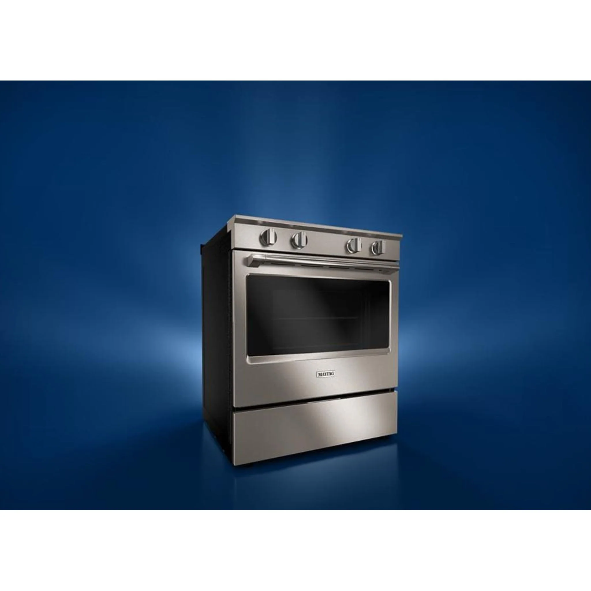 Maytag 30-Inch Wide Slide-In Electric Range with Grill Mode and No Preheat Air Fry - 5.3 Cu. Ft. -Fingerprint Resistant Stainless Steel (YMSES7030SZ) - Image 3