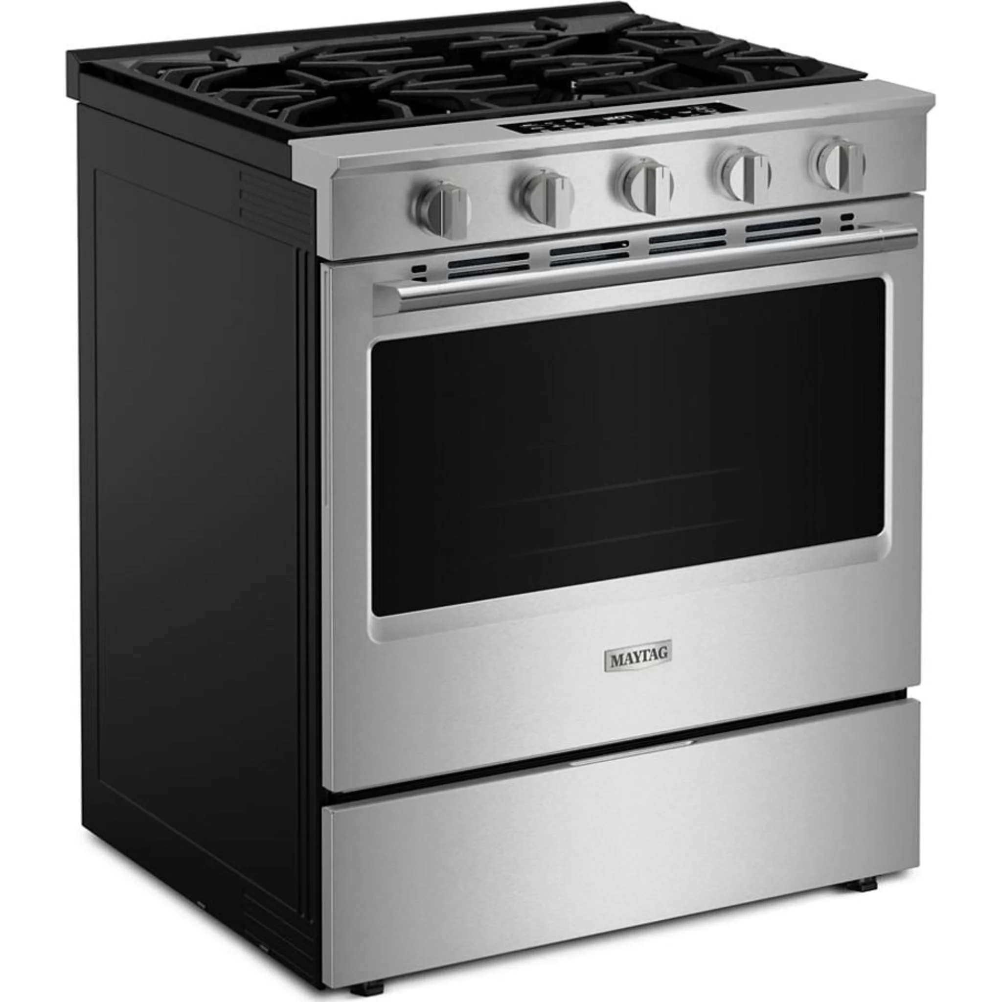Maytag 30-Inch Wide Slide-In Gas Range with Grill Mode and No Preheat Air Fry - 5.0 Cu. Ft. -Fingerprint Resistant Stainless Steel (MSGS7030SZ) - Image 12