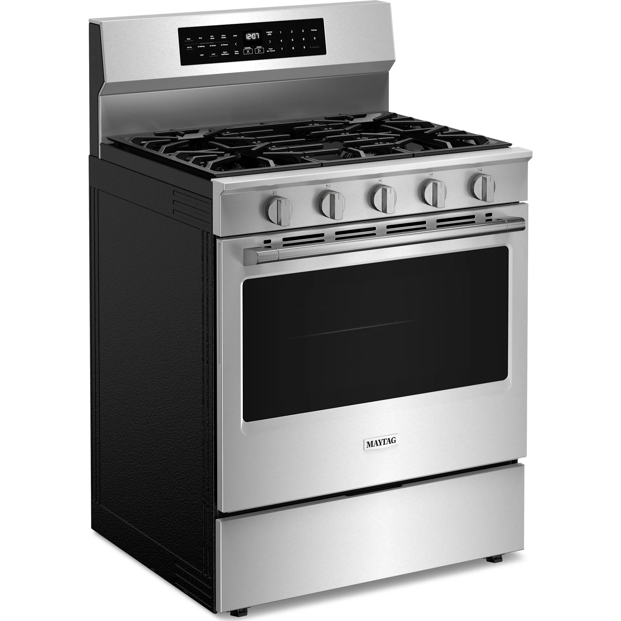 Maytag 30-Inch Convection Gas Range With No Preheat Air Fry and Air Baking - 5.0 Cu. Ft. -Fingerprint Resistant Stainless Steel (MFGS6030RZ) - Image 11