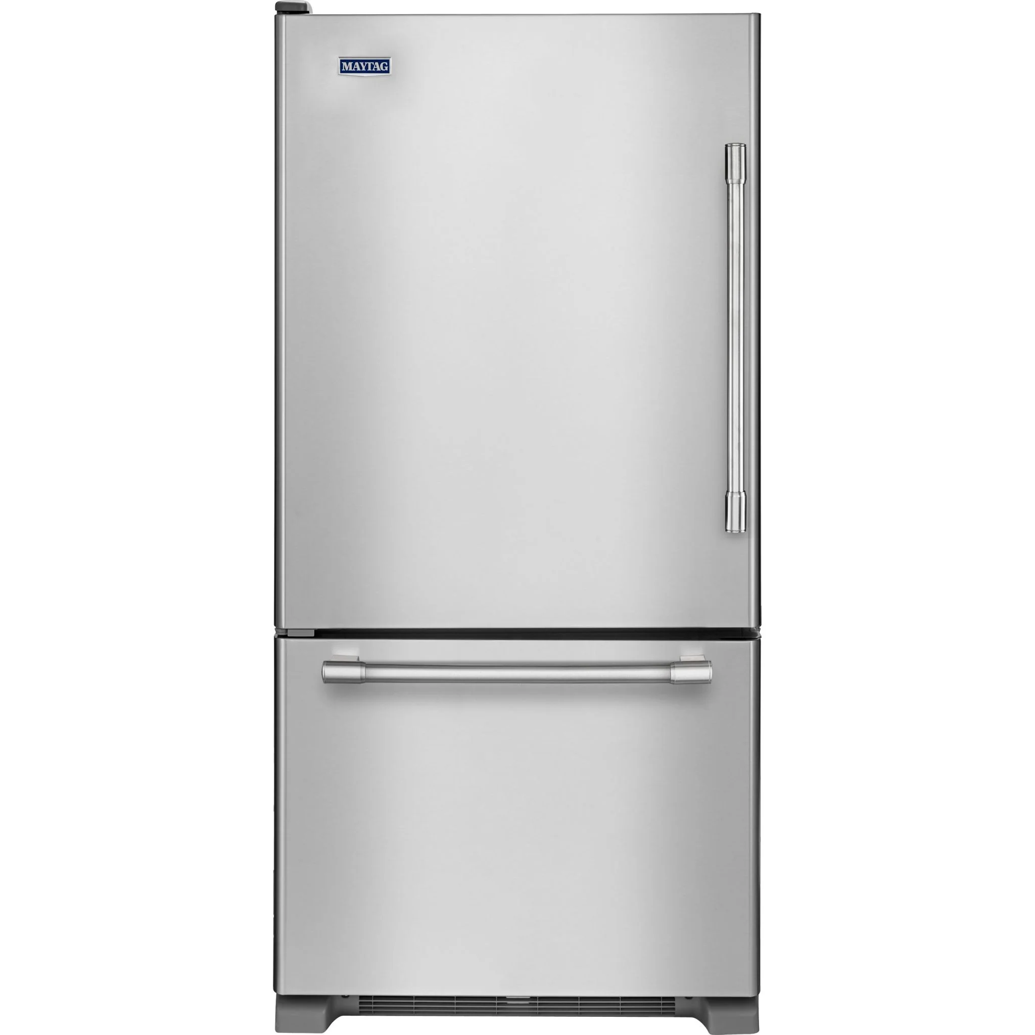 Maytag 30-inch Bottom Freezer Refrigerator with Freezer Drawer -Fingerprint Resistant Stainless Steel (MBL1957FEZ)